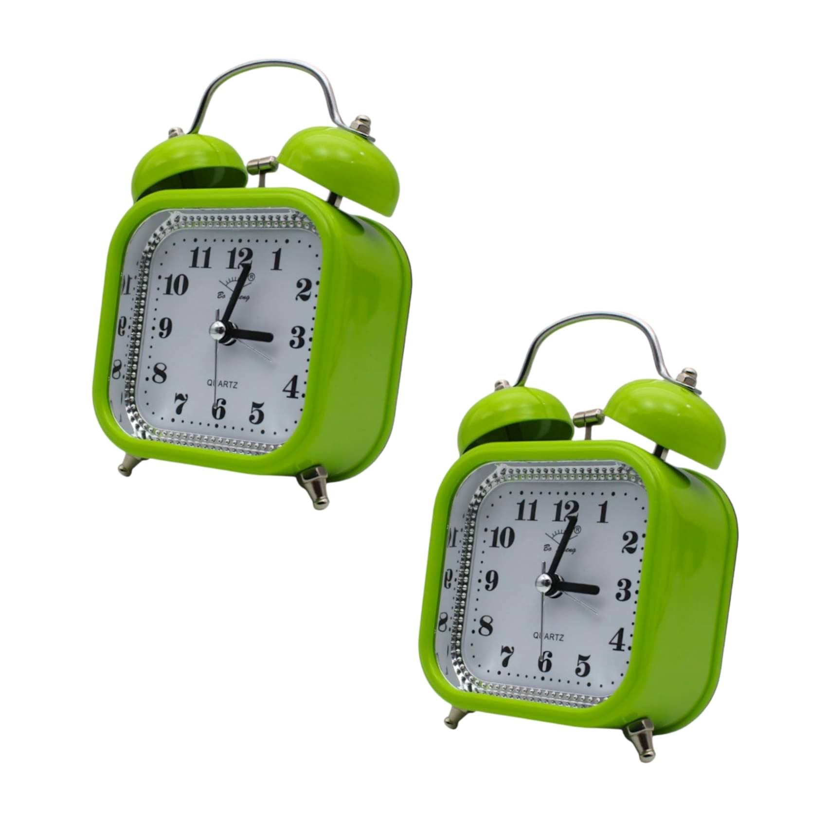 LAZYWINDOW Analog Twin Bell Alarm Clock - Pack of 2 LAZYWINDOW Analog Twin Bell Alarm Clock - Pack of 2