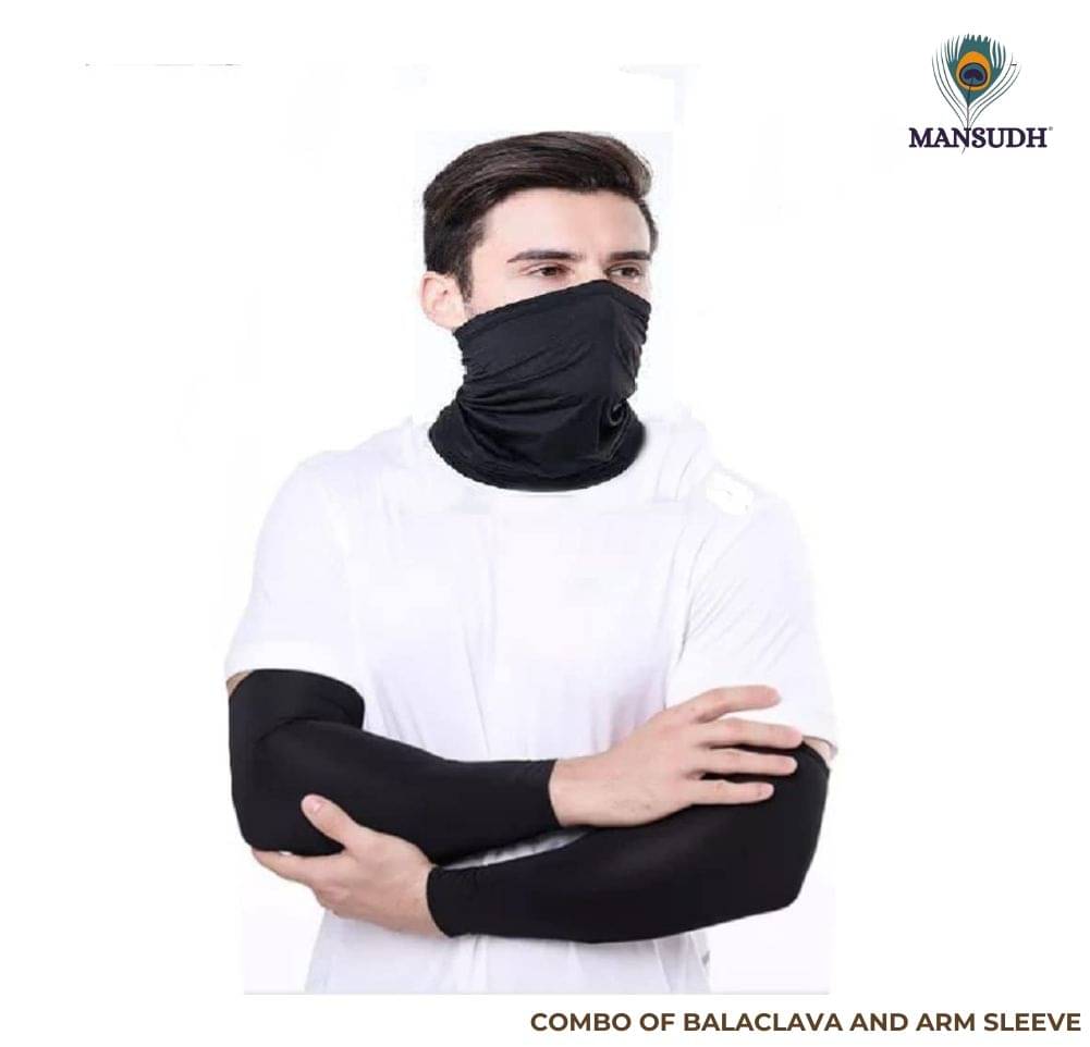 Master Black Solid Riding Sleeves ( Set of 2 ) Master Black Solid Riding Sleeves ( Set of 2 )