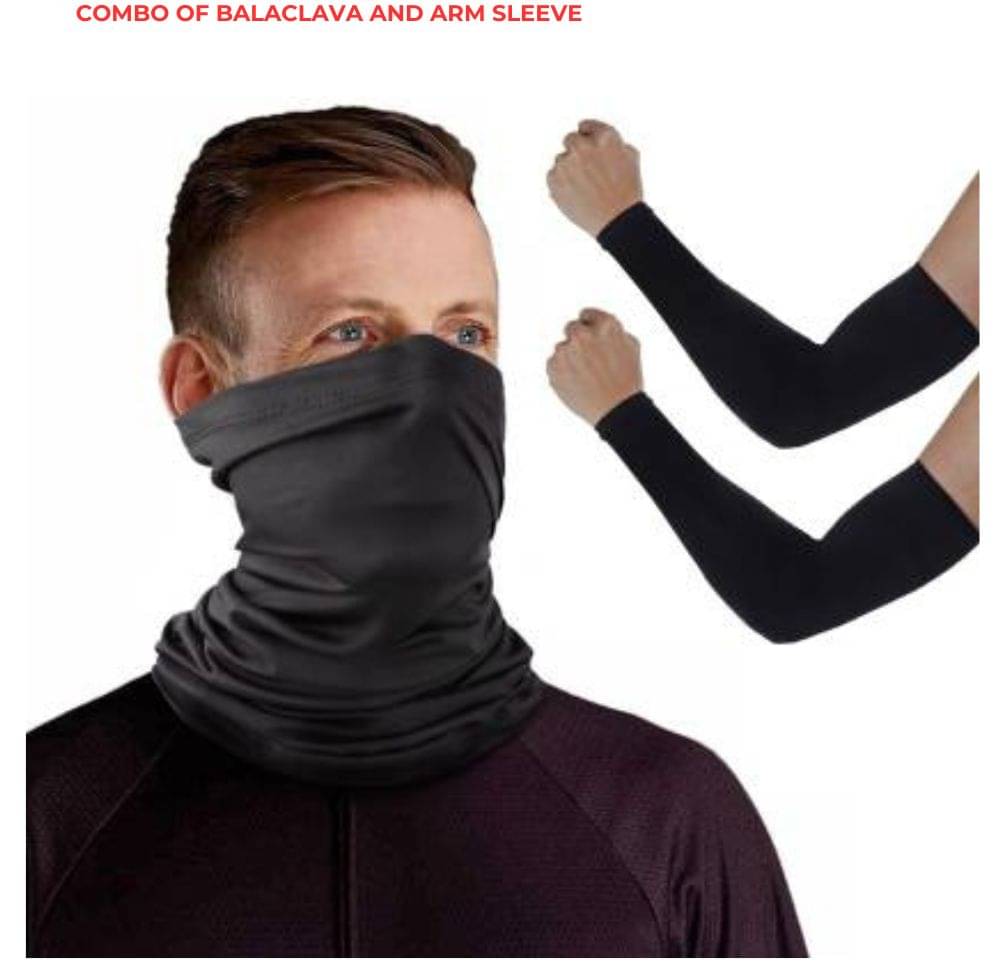 Master Black Solid Riding Sleeves ( Set of 2 ) Master Black Solid Riding Sleeves ( Set of 2 )