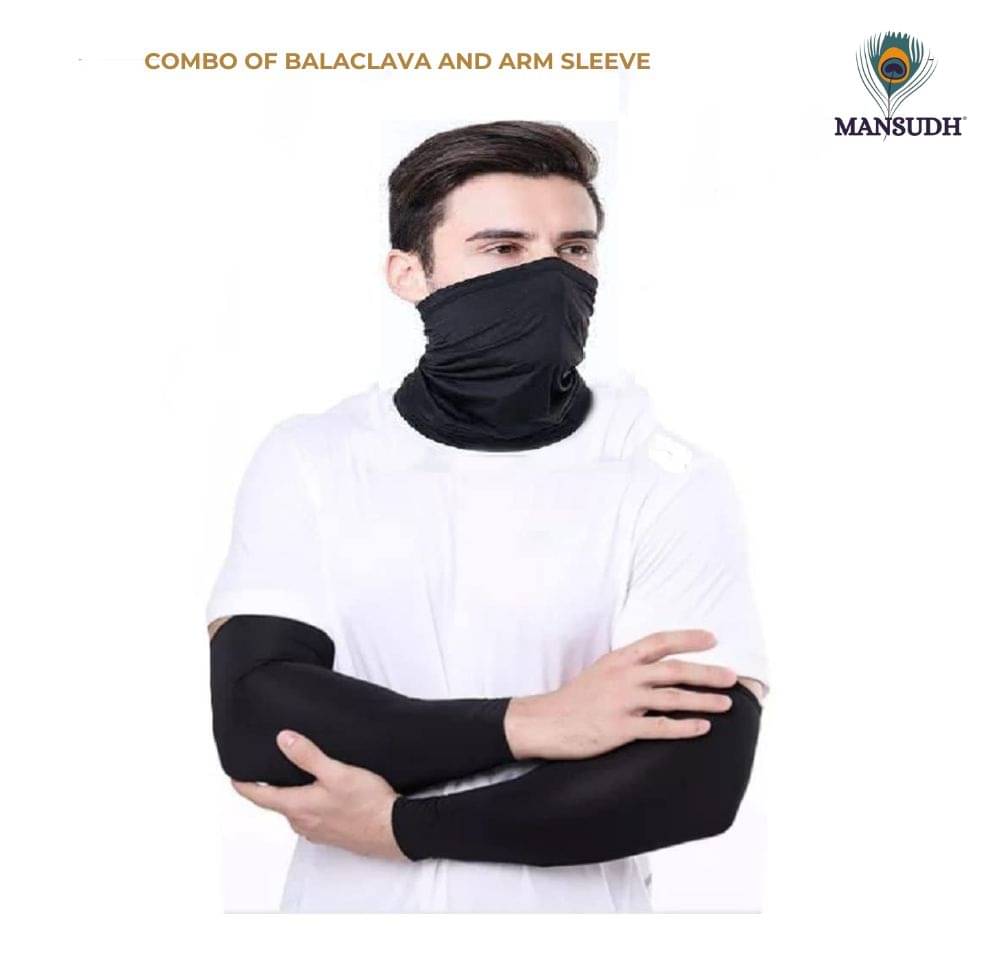 Master Black Solid Riding Sleeves ( Set of 2 ) Master Black Solid Riding Sleeves ( Set of 2 )
