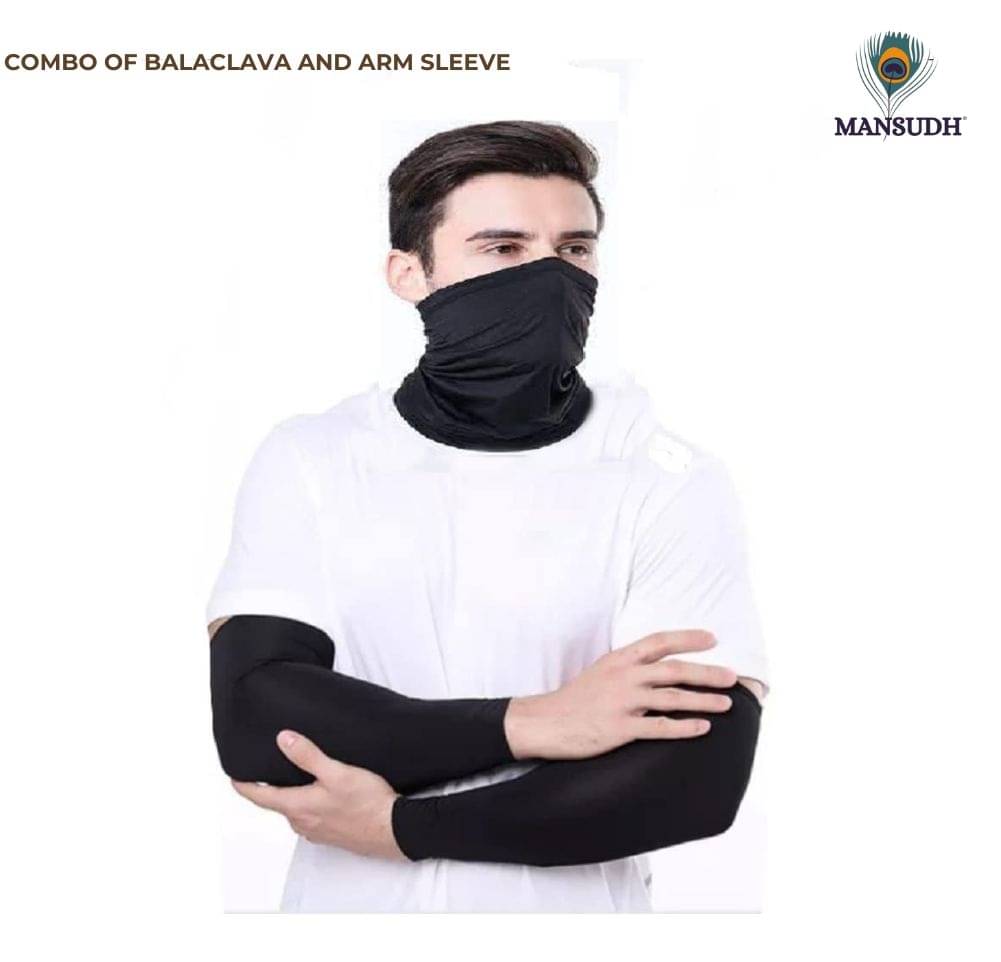Master Black Solid Riding Sleeves ( Set of 2 ) Master Black Solid Riding Sleeves ( Set of 2 )