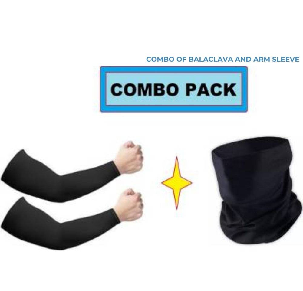 Master Black Solid Riding Sleeves ( Set of 2 )     			Master Black Solid Riding Sleeves ( Set of 2 )