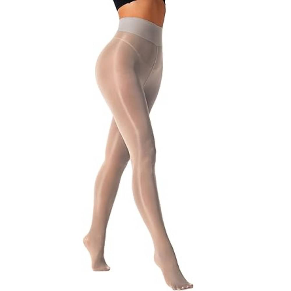     			Neska Moda Pack of 1 Women's Nylon Full length Stockings ( Gray )