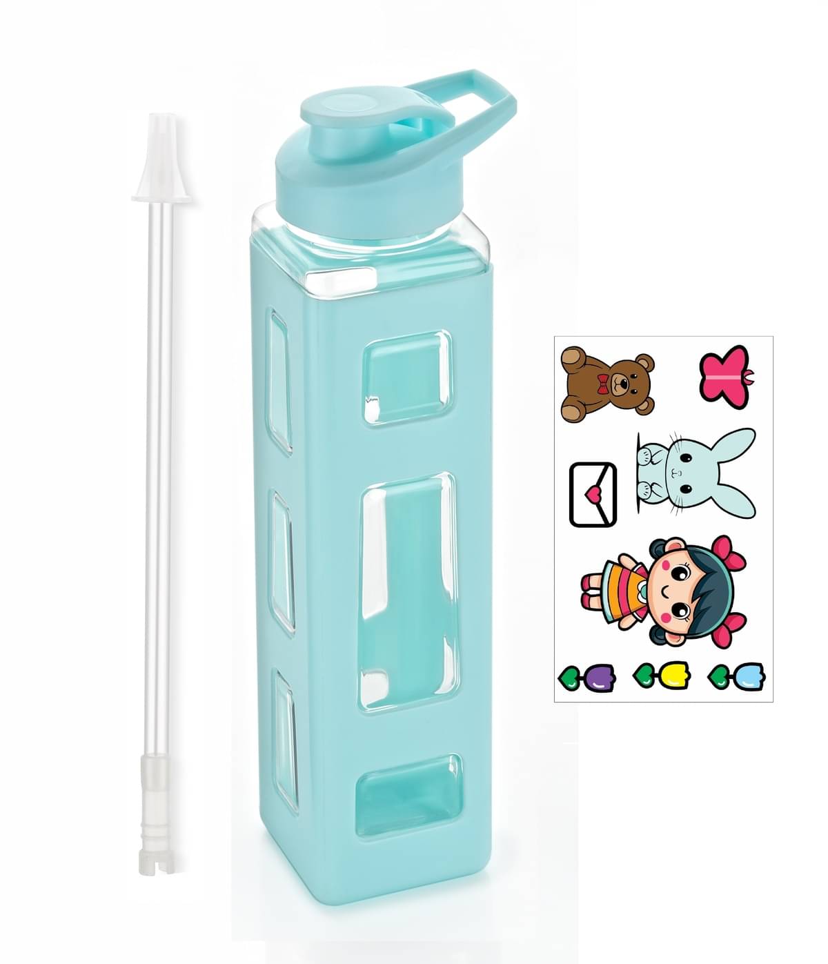     			PAYABLE Blue Plastic Sipper Water Bottle 1000 mL ( Set of 1 )