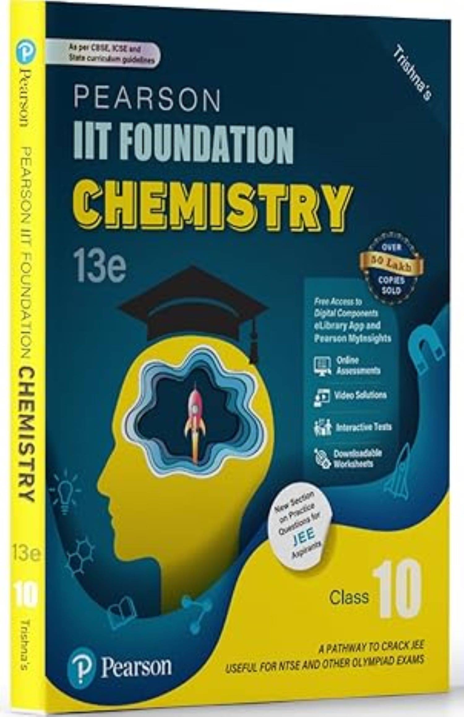     			Pearson IIT Foundation' 2025-26 13th edition Chemistry Class 10