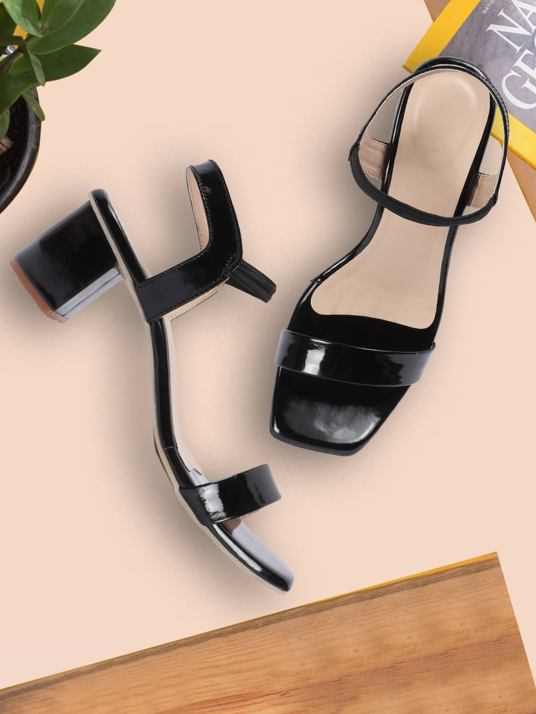 SSV Black Women's Sandal Heels     			SSV Black Women's Sandal Heels