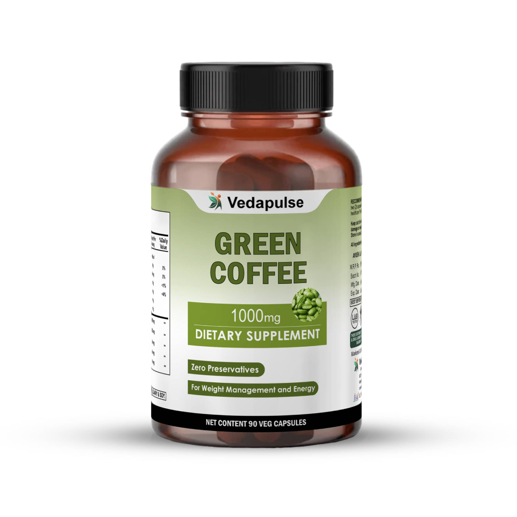 Vedapulse Dietary Capsule 90 gm ( Pack of 1 ) Vedapulse Dietary Capsule 90 gm ( Pack of 1 )