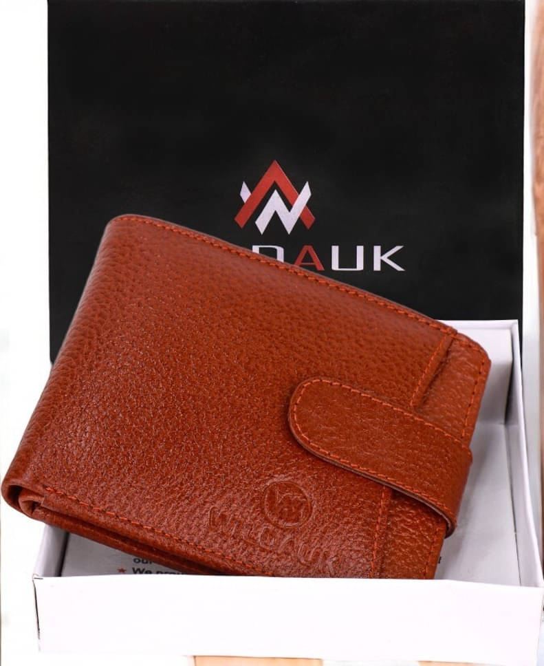WILDAUK 100% Leather Self Design Men's Regular Wallet With More Than 10 Slots For Card ( Brown , Pack of 1 ) WILDAUK 100% Leather Self Design Men's Regular Wallet With More Than 10 Slots For Card ( Brown , Pack of 1 )