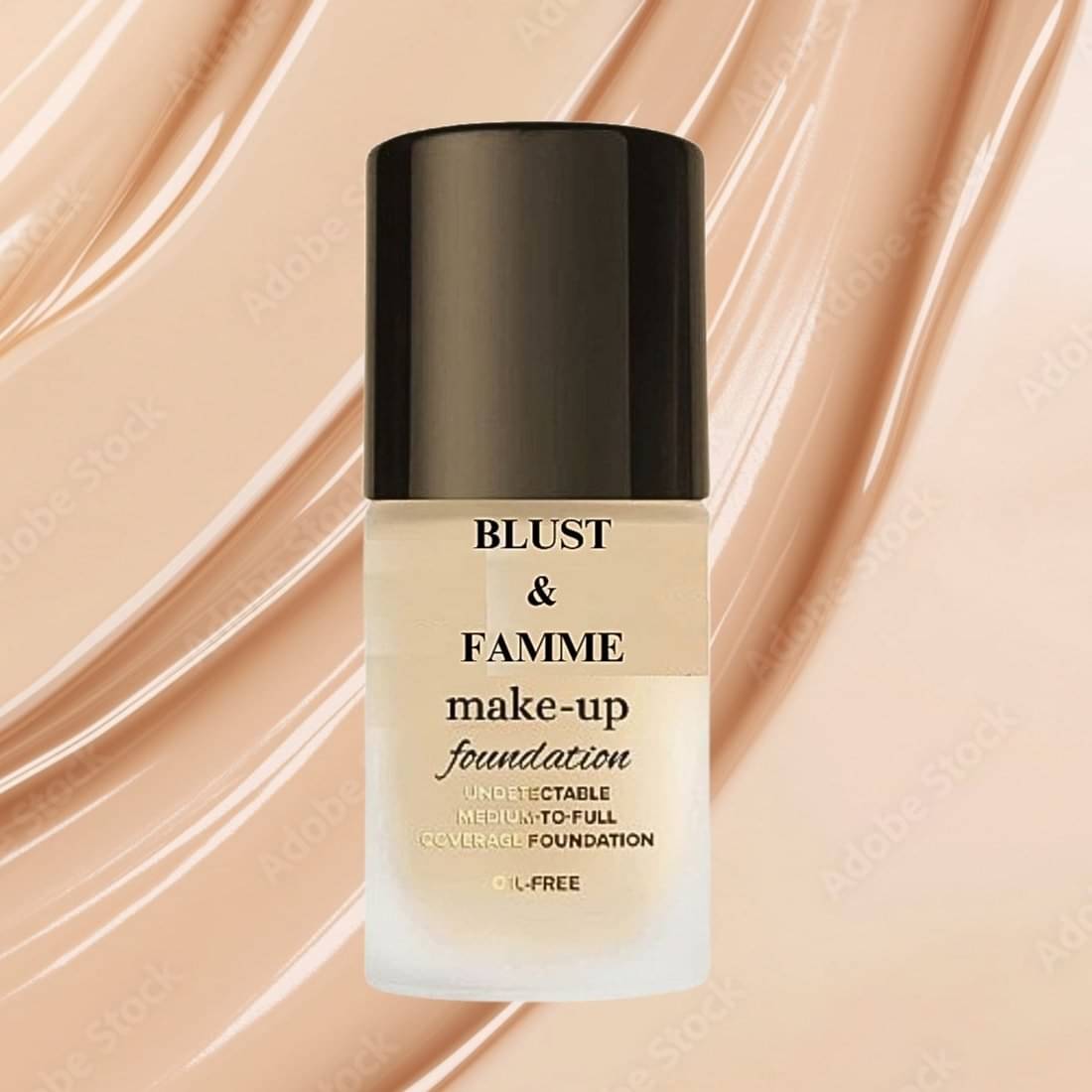 BLUST & FAMME High Coverage Absolute Matte Liquid Ivory Foundation For All Skin Types (Pack of 1 ) BLUST & FAMME High Coverage Absolute Matte Liquid Ivory Foundation For All Skin Types (Pack of 1 )