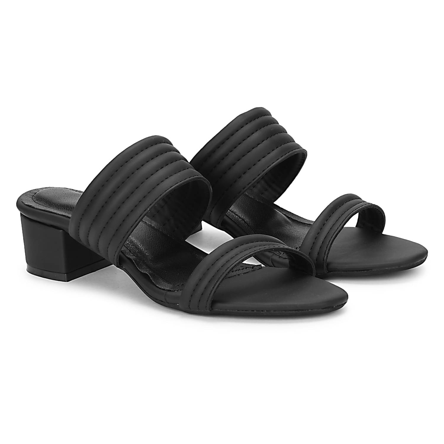     			Commander Black Women's Slip On Heels