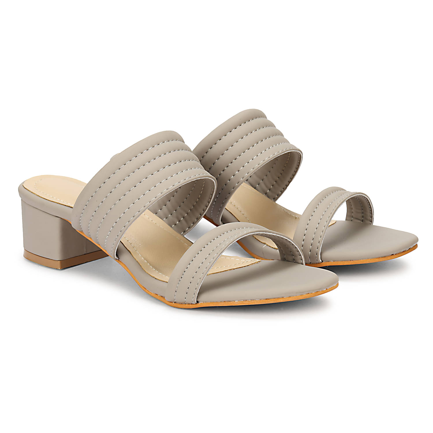     			Commander Khaki Women's Slip On Heels