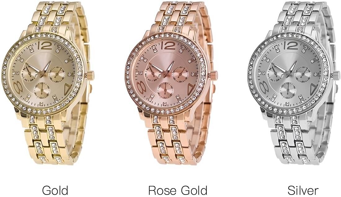     			DECLASSE Multicolor Metal Analog Womens Watch