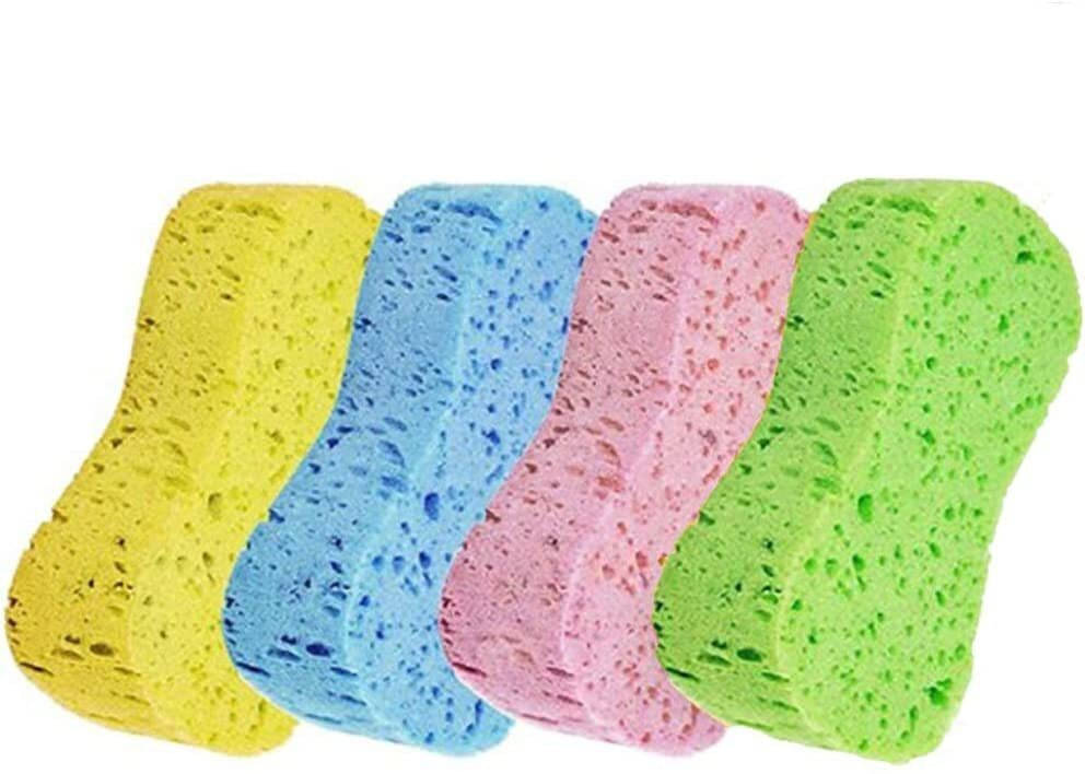 Favoto Microfiber Vehicle Washing  Sponge (Pack Of 4)     			Favoto Microfiber Vehicle Washing  Sponge (Pack Of 4)