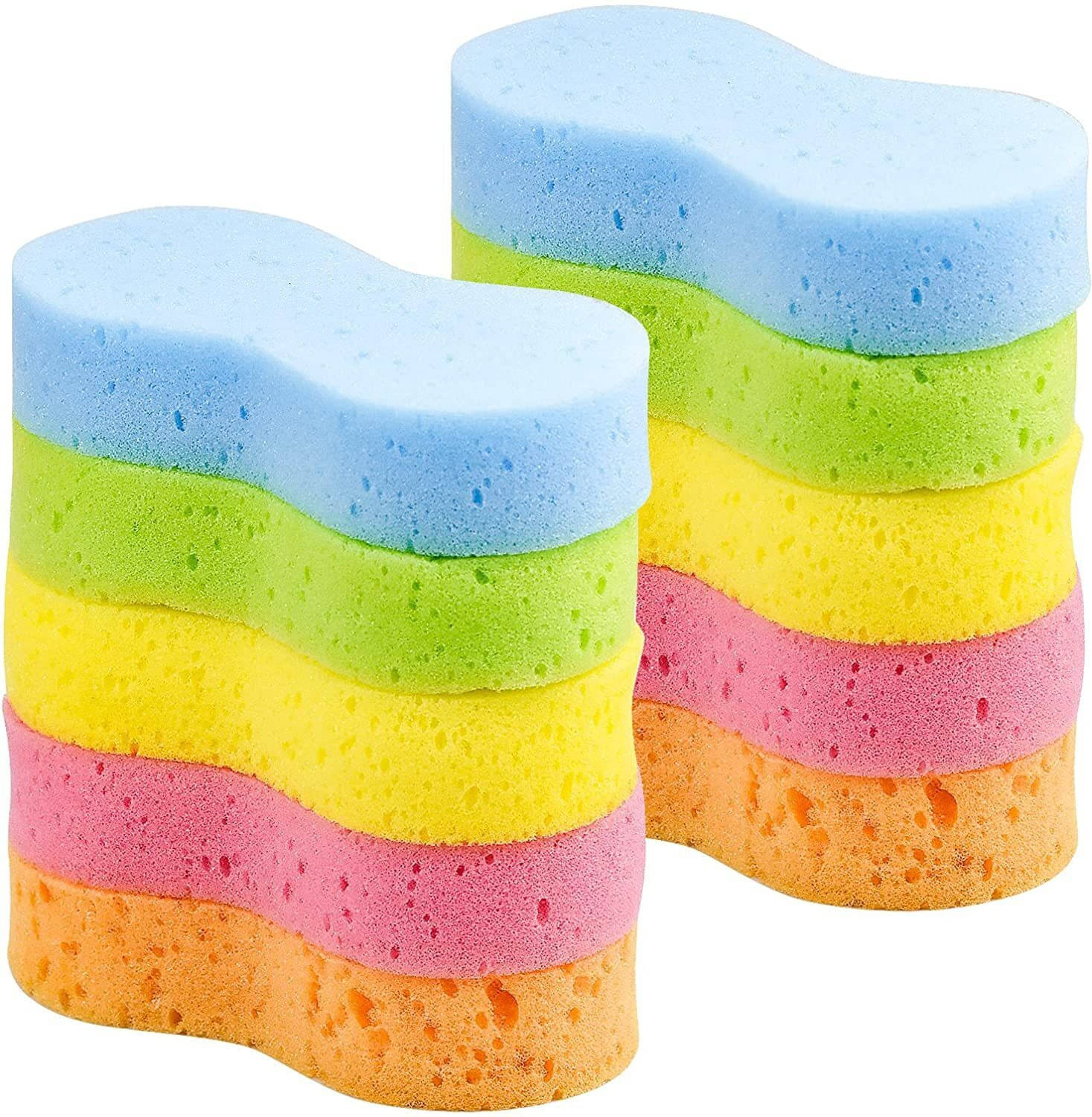     			Favoto Microfiber Vehicle Washing  Sponge (Pack Of 10)