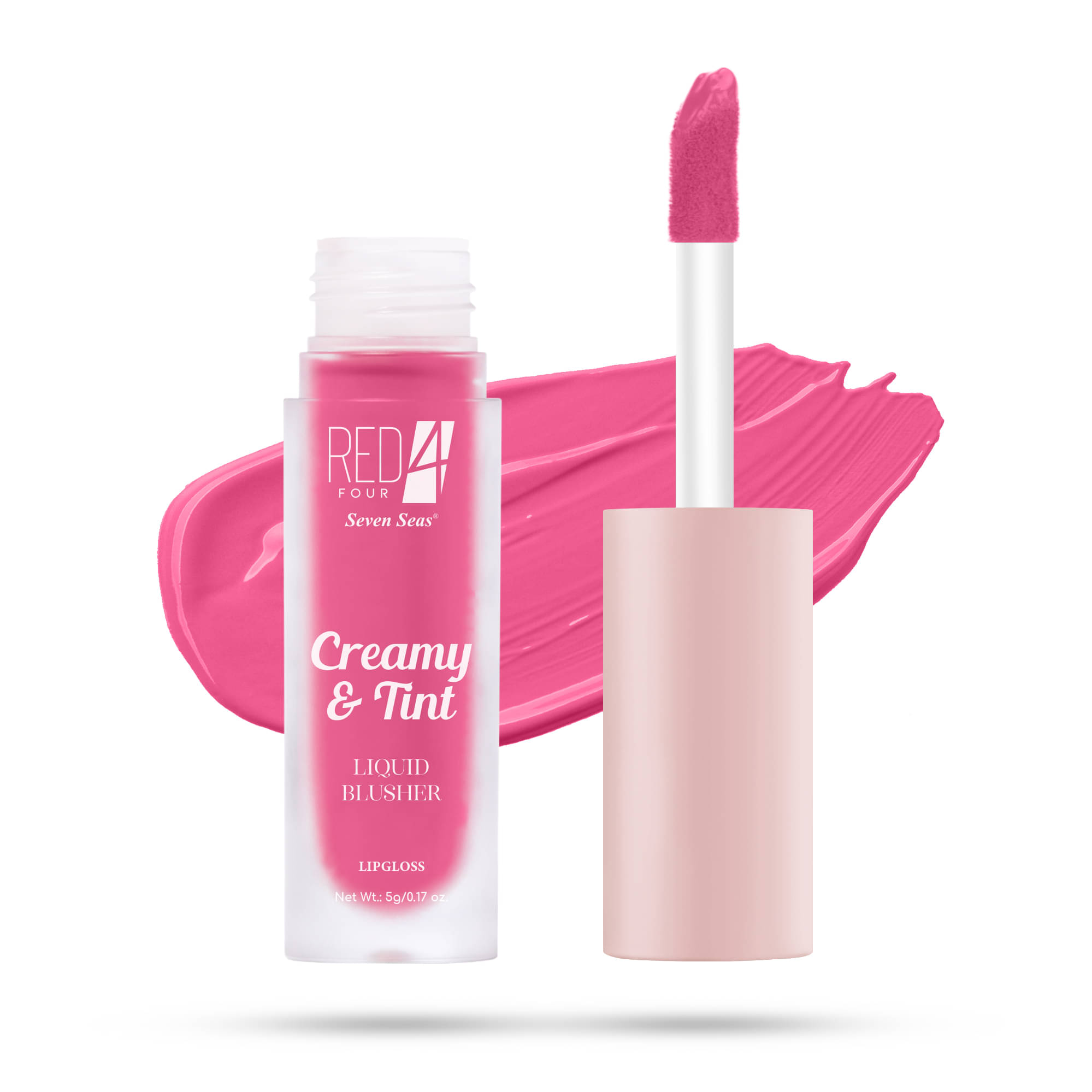     			RED 4 Cream & Tint Liquid Blush Rose Pink 5 g