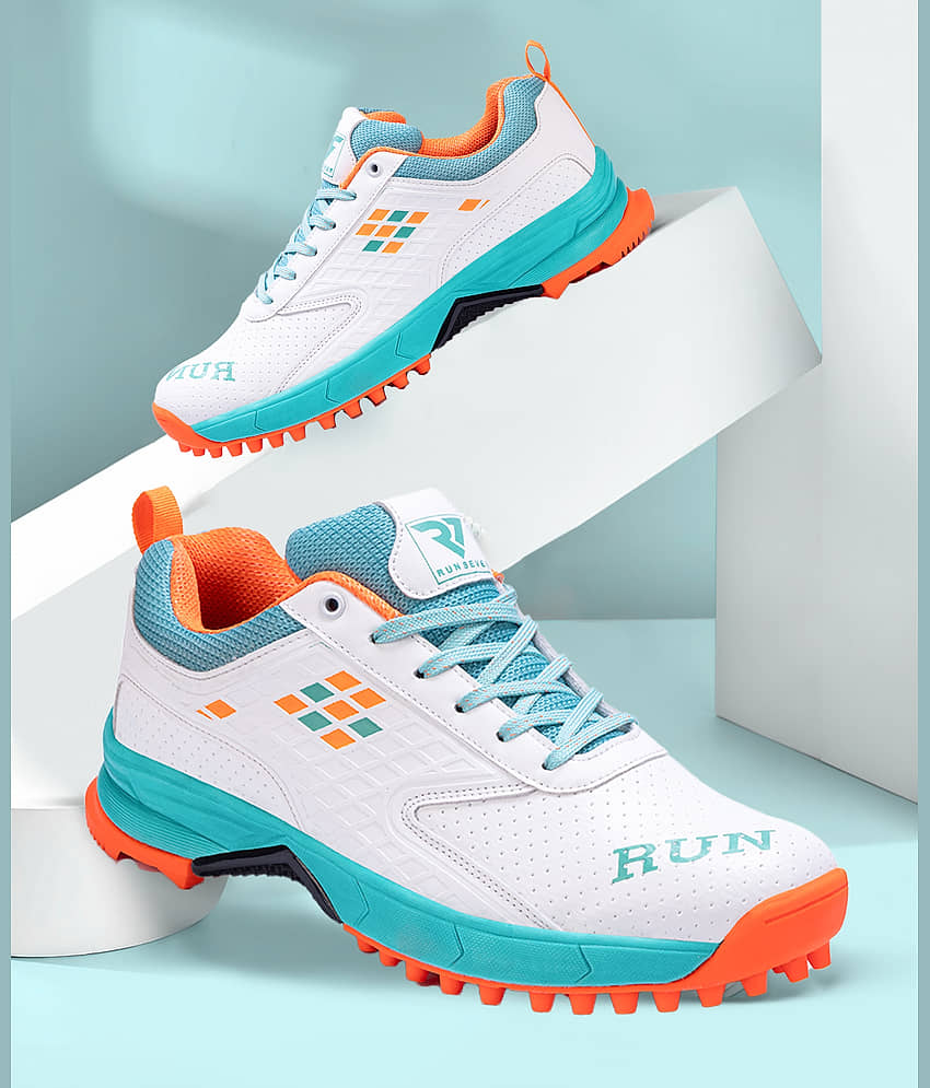 RUN SEVEN Green Cricket Shoes - Sports Shoes | Buy online on ZillyBuy