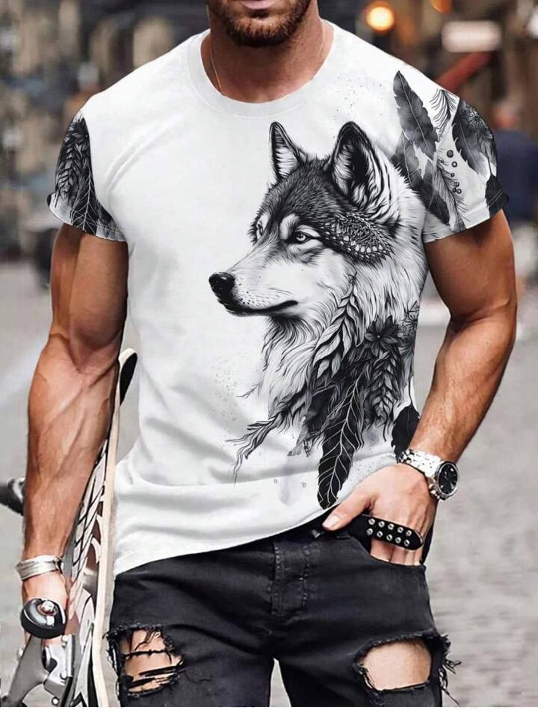 SPAB Men Cotton Regular Fit Printed T-Shirt ( Black ) SPAB Men Cotton Regular Fit Printed T-Shirt ( Black )
