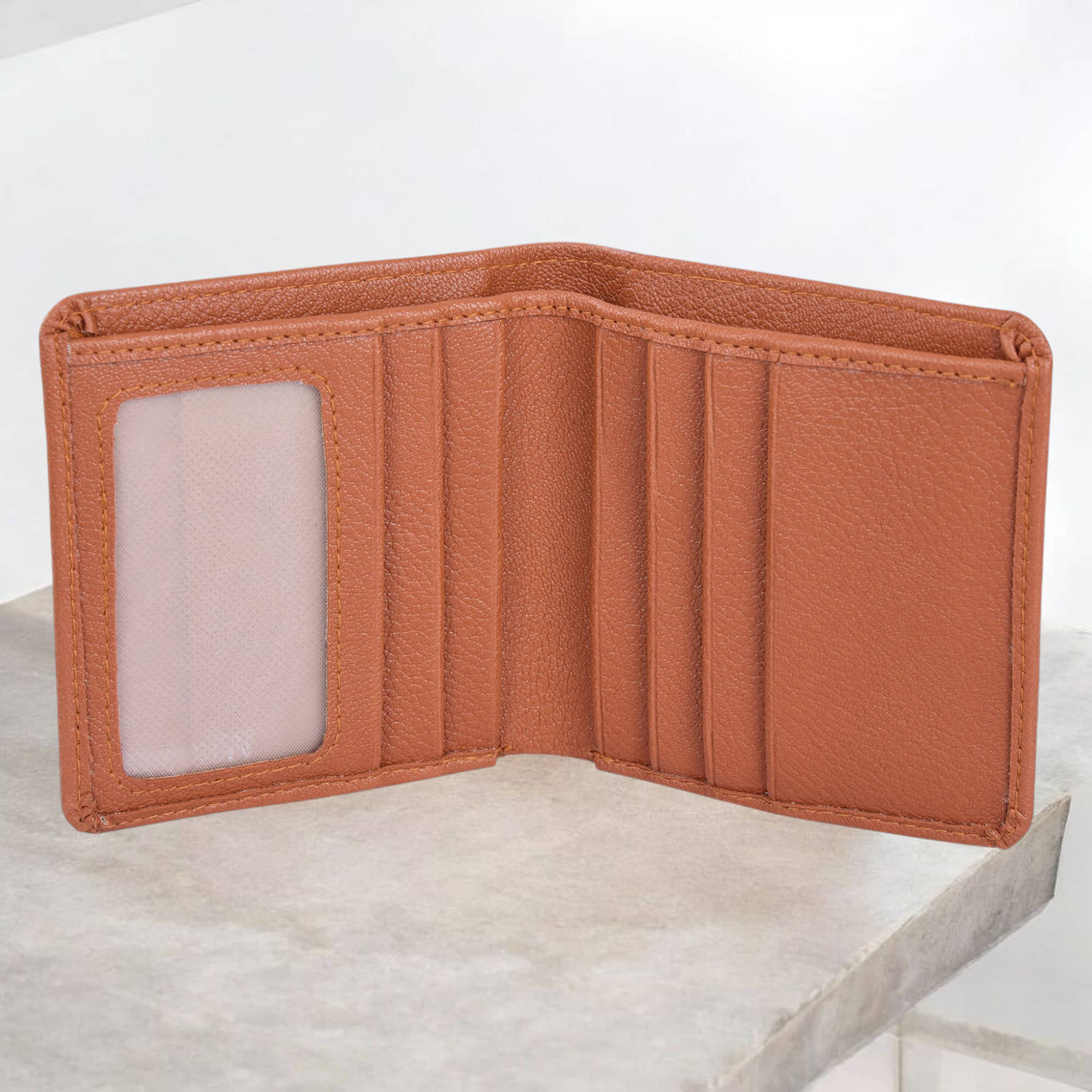 Wingers Faux Leather Solid Men's RFID Wallet With 5 Slots For Card ( Tan , Pack of 1 ) - Handbags | Buy online on ZillyBuy
