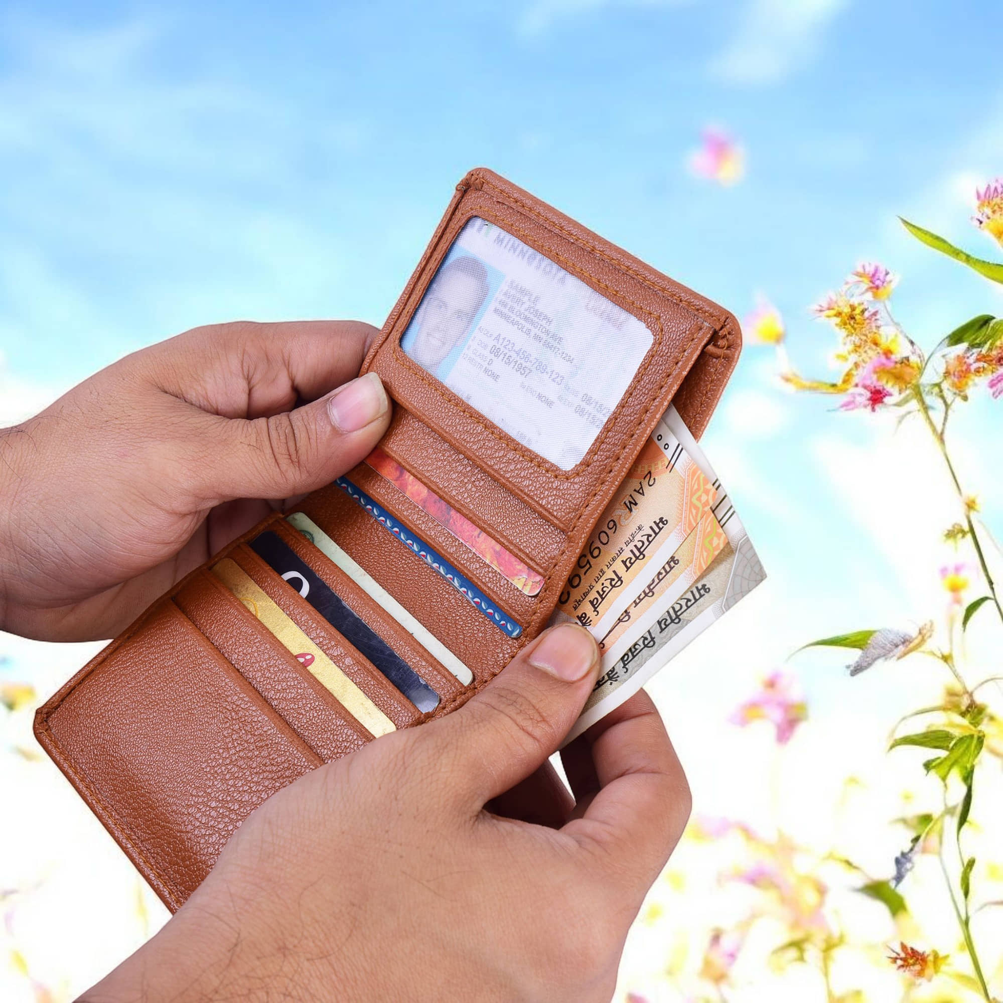 Wingers PU Leather Unisex Card Holder ( Pack of 1 ) - Handbags | Buy online on ZillyBuy