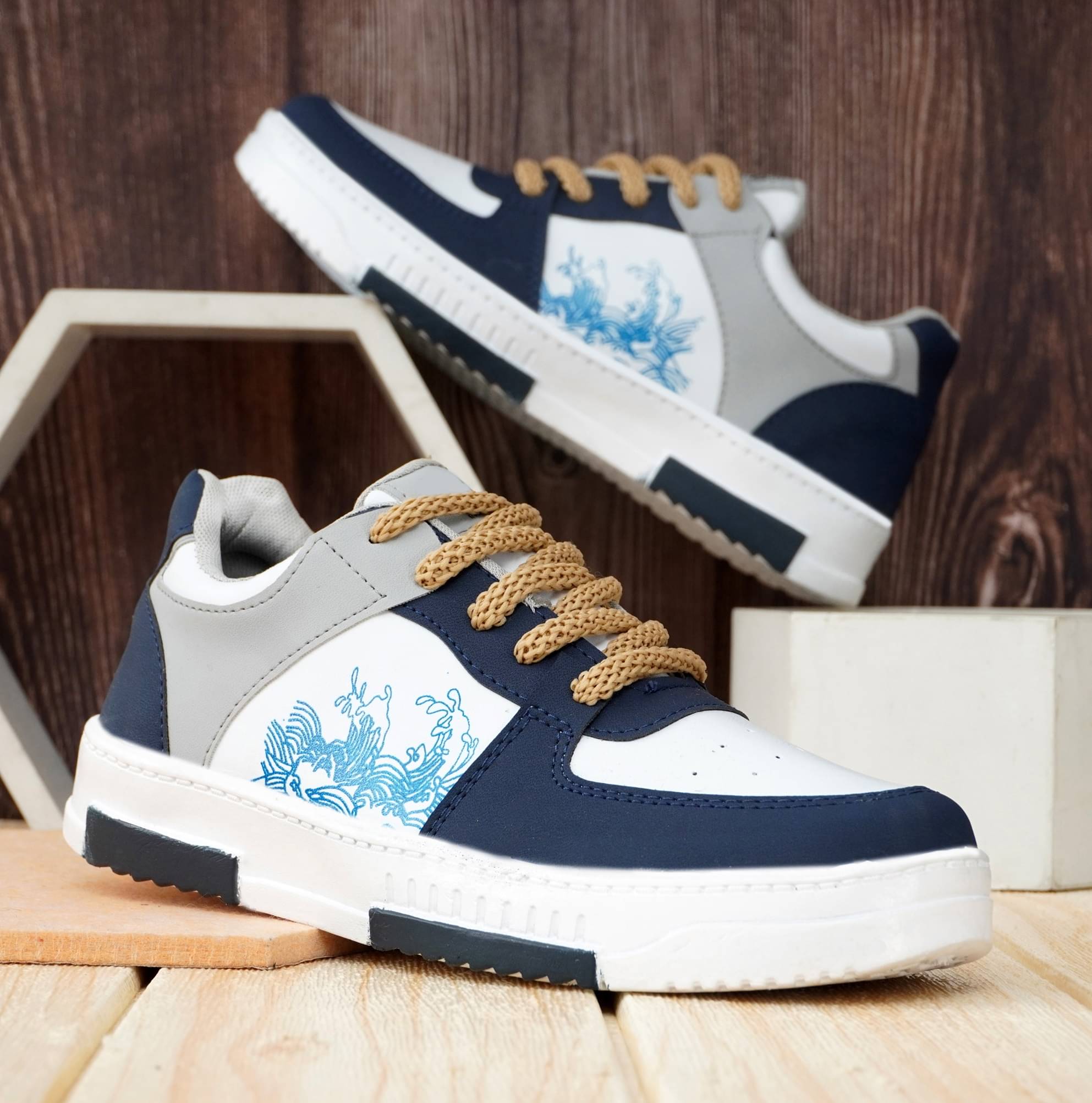 Zeer `Causal Sneaker Shoes For Men Blue Men's Outdoor Shoes Zeer `Causal Sneaker Shoes For Men Blue Men's Outdoor Shoes