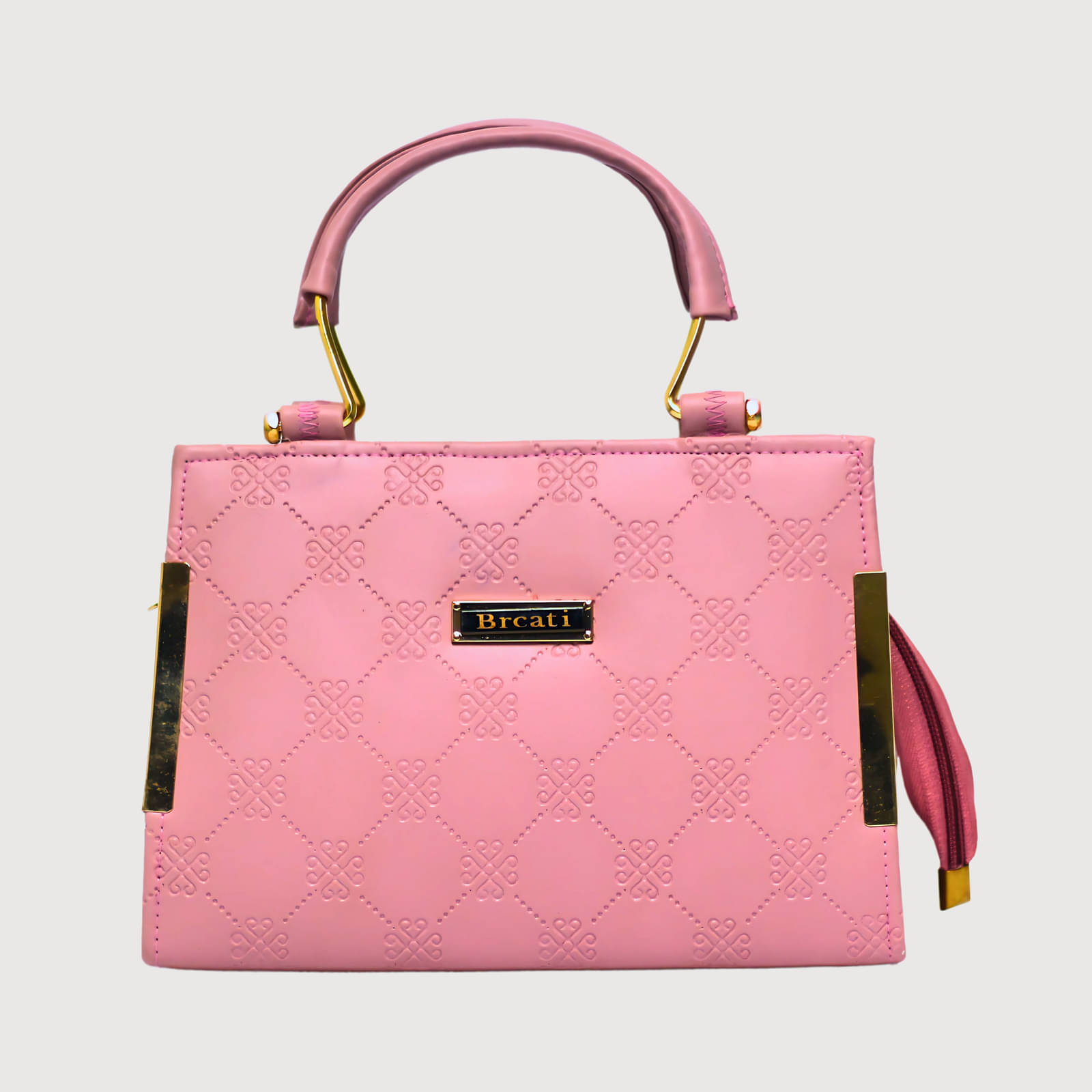     			brcati Sling Bag PU Set of 1 ( Pink )