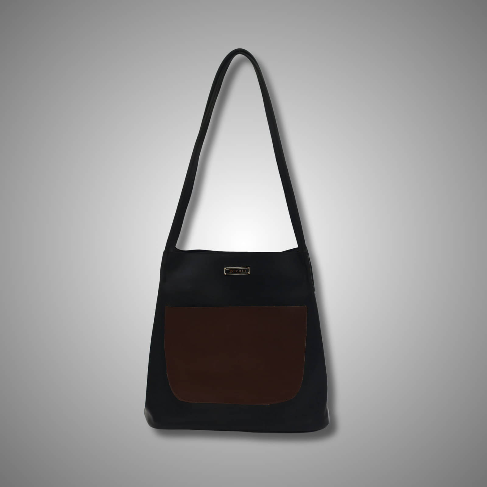     			brcati Tote Bag PU Set of 1 ( Black )