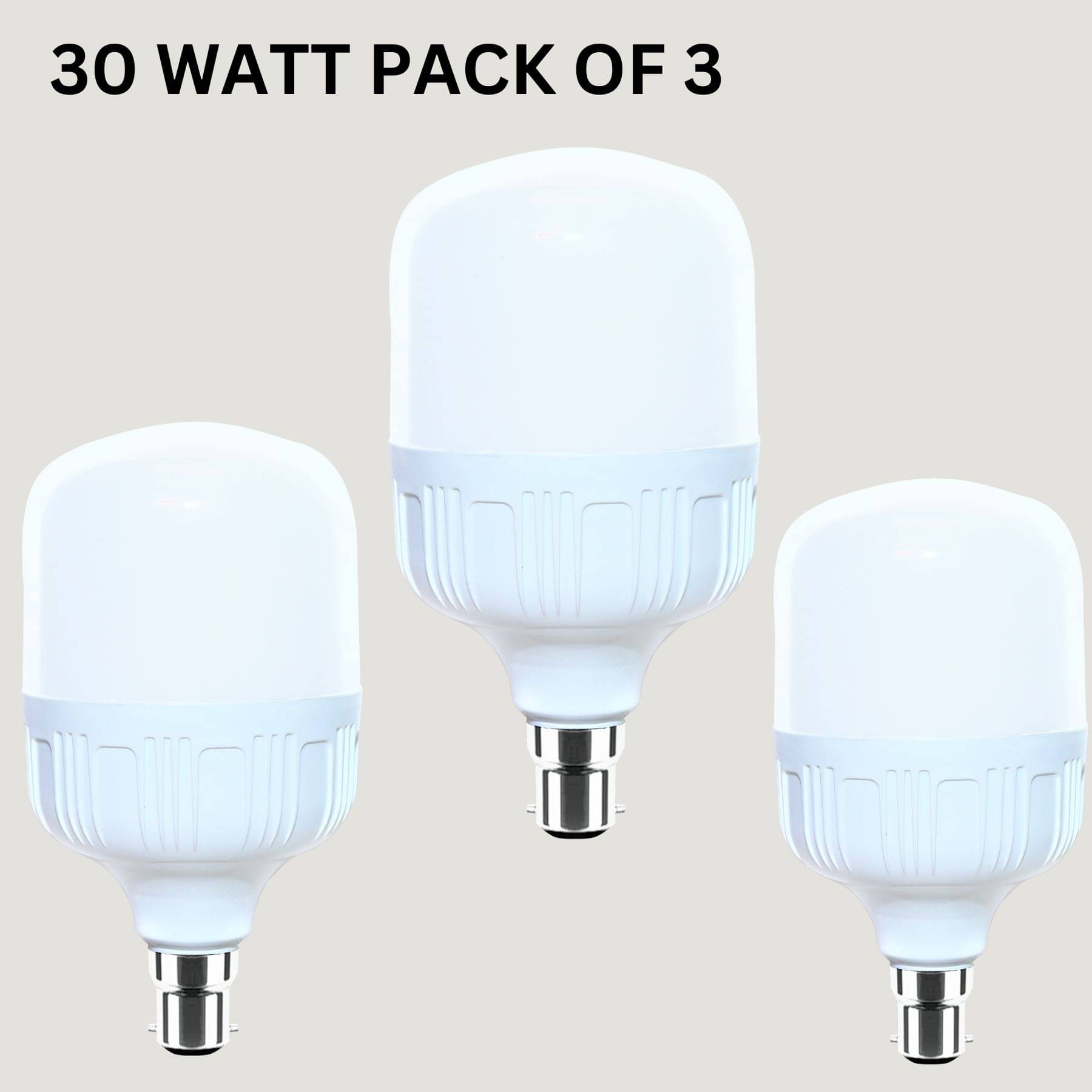 Brite 30W Cool Day Light LED Bulb ( Pack of 3 ) Brite 30W Cool Day Light LED Bulb ( Pack of 3 )