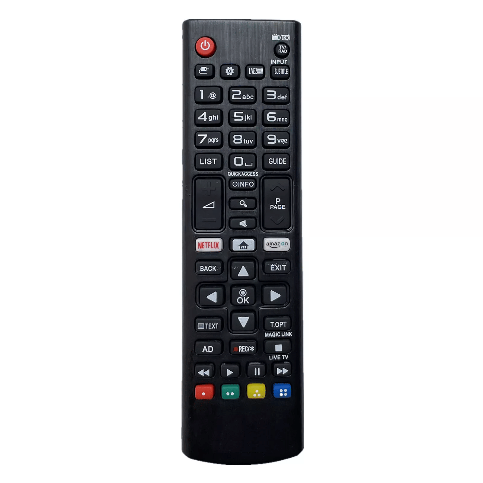 CRYSTONICS AKB75095308 TV Remote Compatible with LG LED OLED 4K UHD HDR Smart TV
