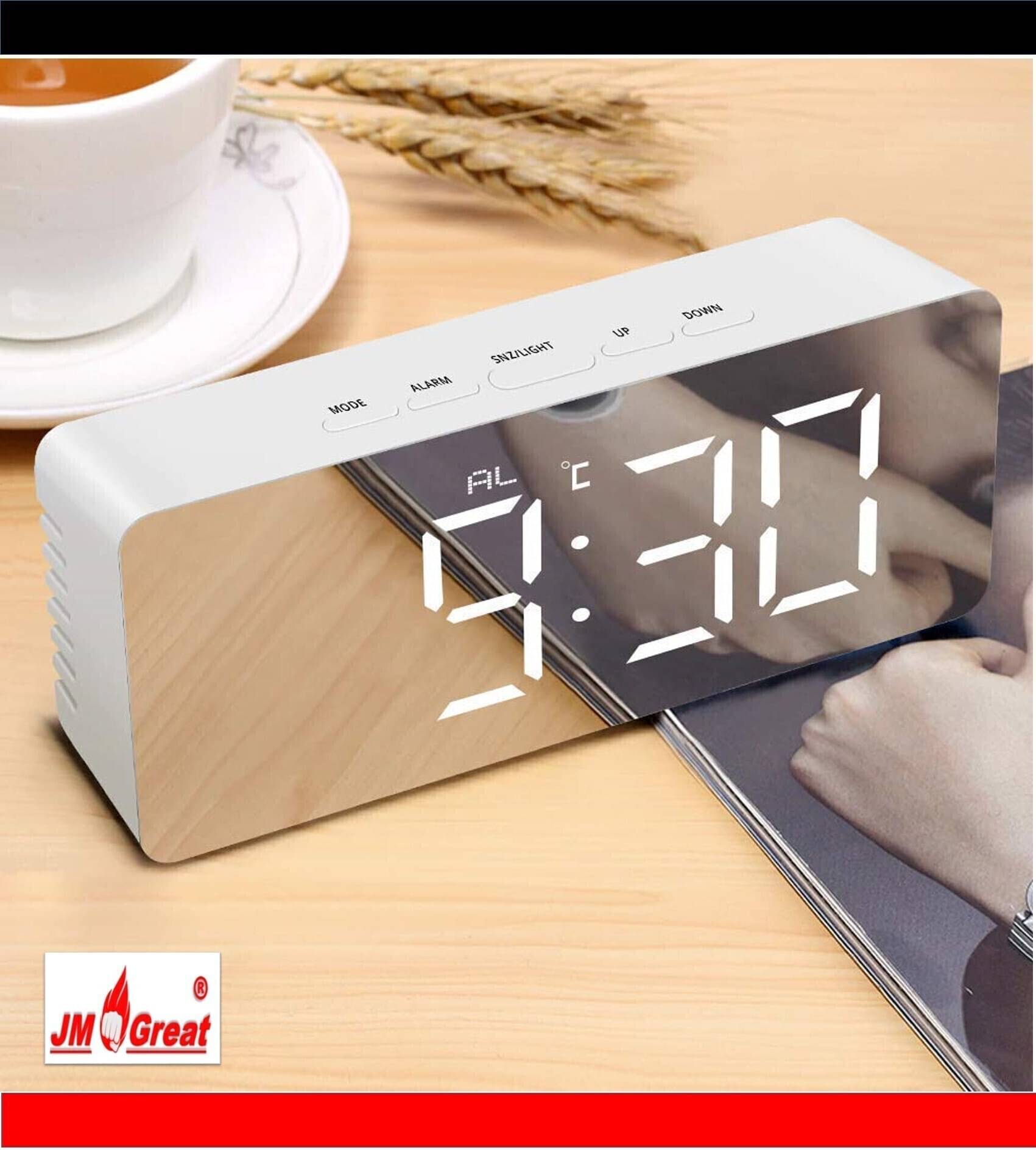     			FIVANIO Digital Plastic Rectangular Table Clock - Pack of 1
