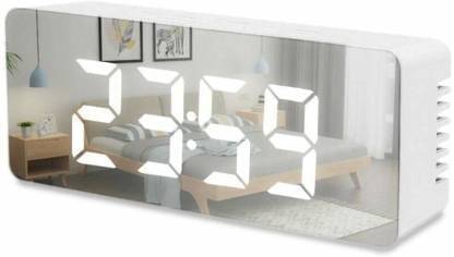     			FIVANIO Digital Plastic Rectangular Table Clock - Pack of 1