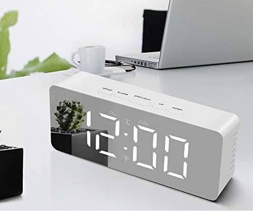     			FIVANIO Digital Plastic Rectangular Table Clock - Pack of 1