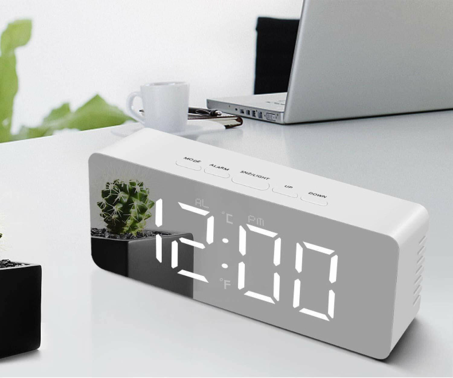     			FULKIZA Digital Plastic Rectangular Table Clock - Pack of 1