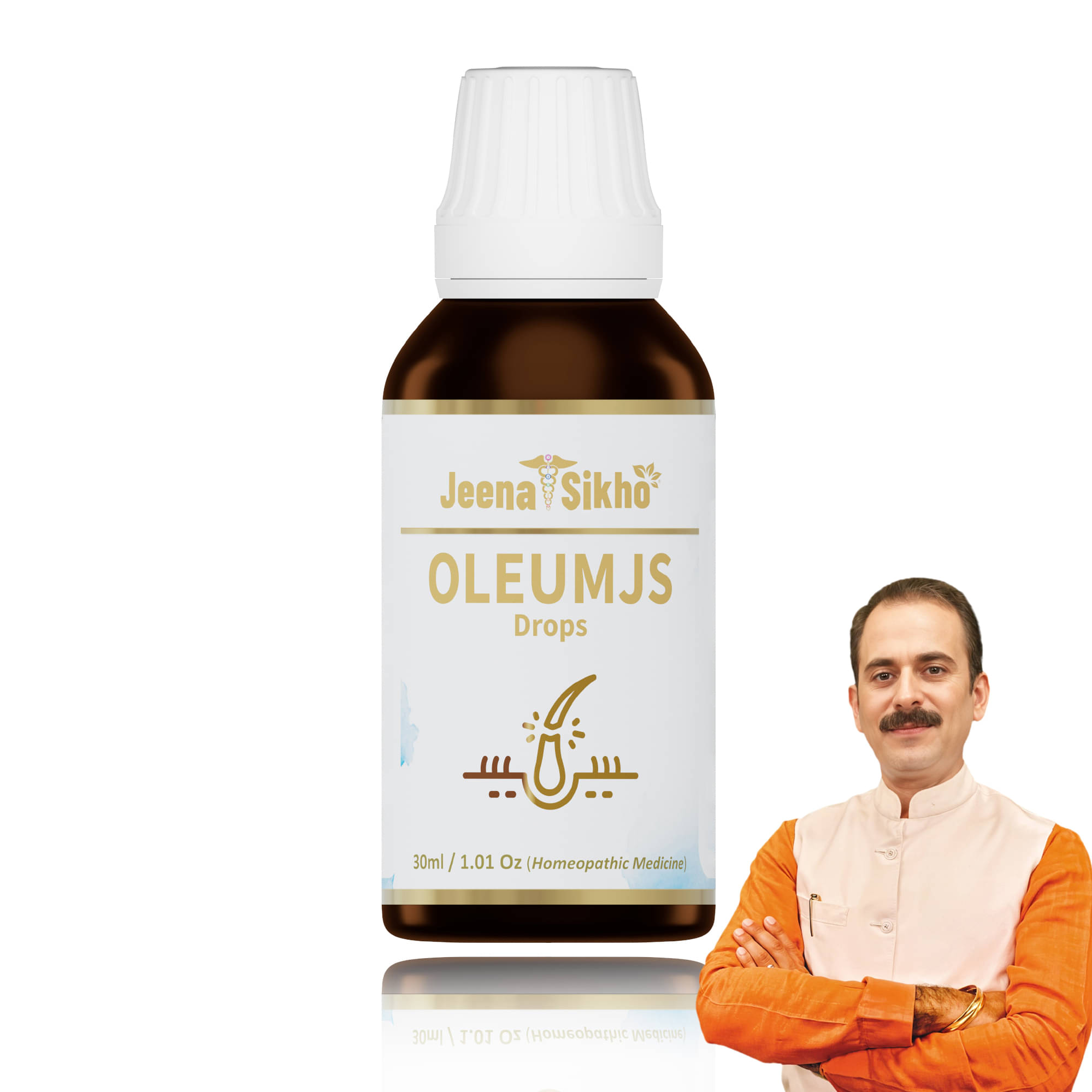 Jeena Sikho Olleum JS Drop | Drops For Relieving Hirsutism, 30ml Jeena Sikho Olleum JS Drop | Drops For Relieving Hirsutism, 30ml