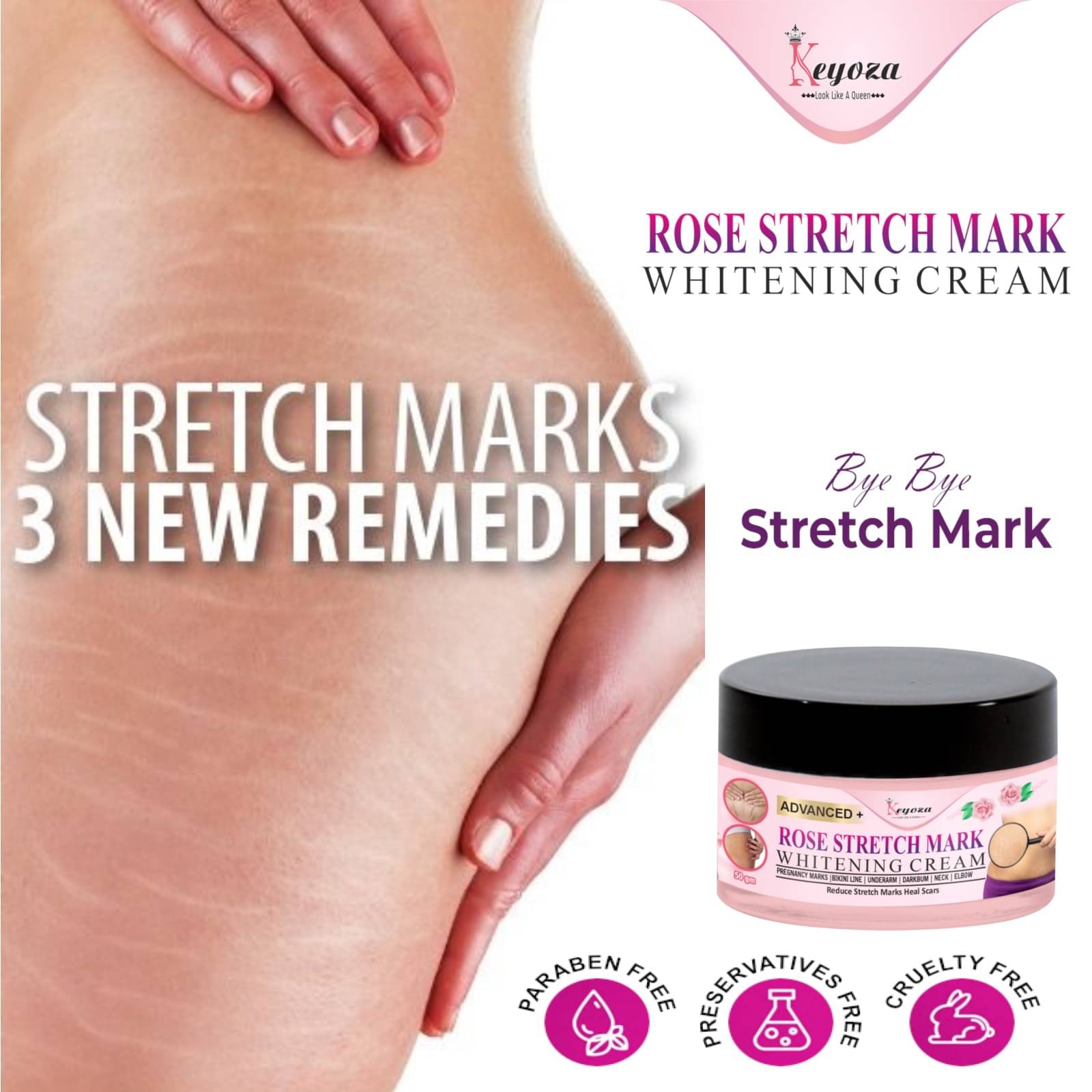     			Keyoza Skin smoothening Cream Fruity ( 50 g )
