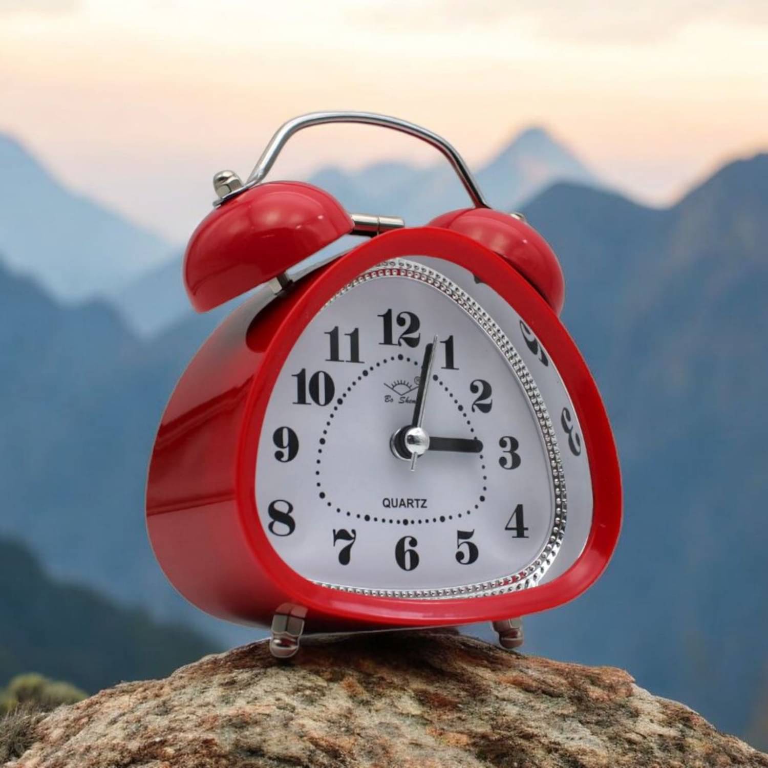 LAZYWIDNOW Analog Twin Bell Alarm Clock - Pack of 1 LAZYWIDNOW Analog Twin Bell Alarm Clock - Pack of 1