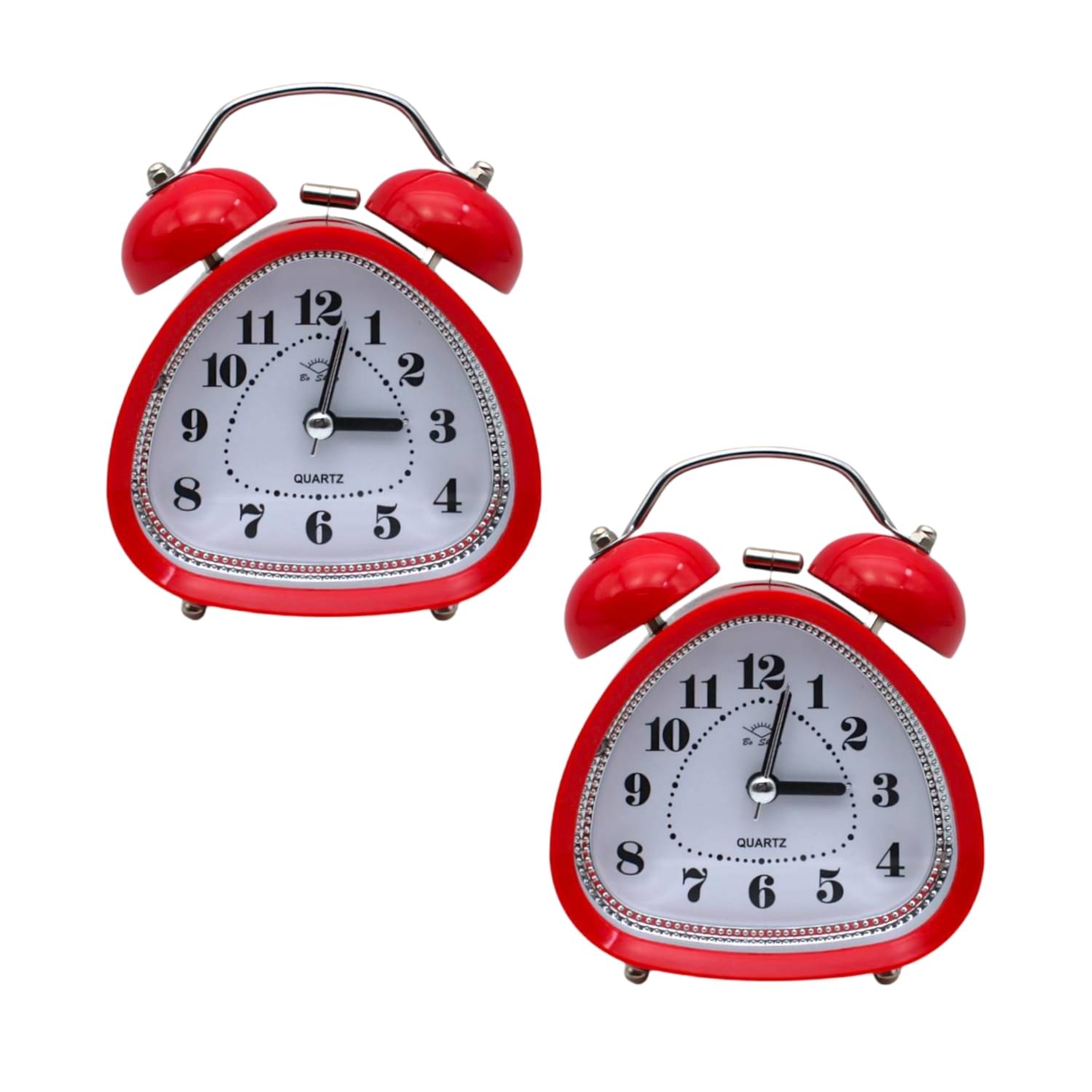 LAZYWINDOW Analog Twin Bell Alarm Clock - Pack of 2 LAZYWINDOW Analog Twin Bell Alarm Clock - Pack of 2