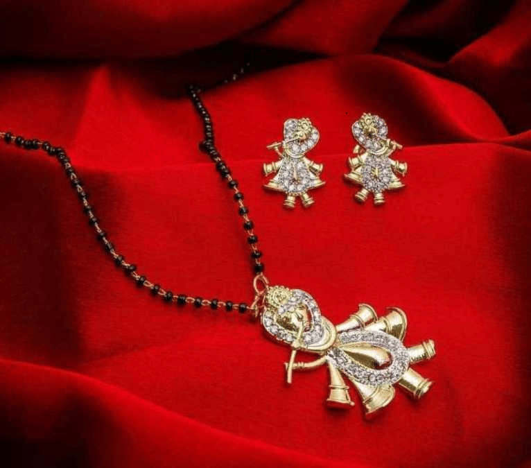     			Opus Gems Black Mangalsutra Set ( Pack of 1 )