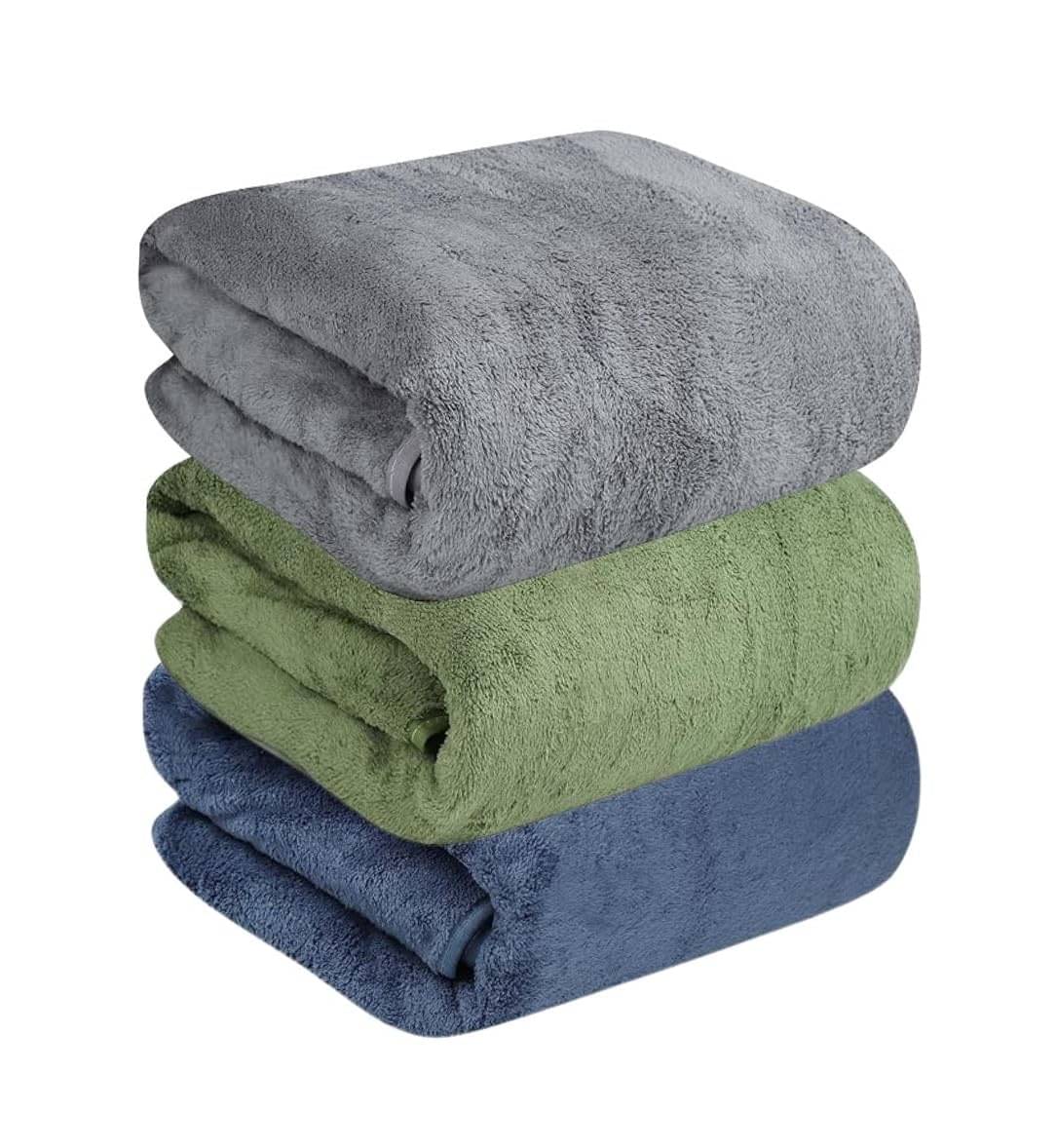     			PENYAN Set of 3 40x60 Microfiber Kitchen Towel