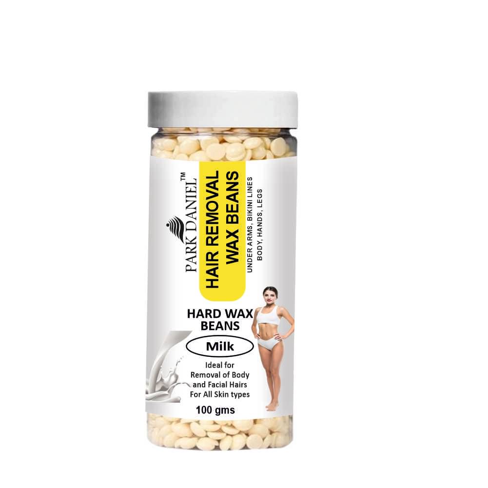 Park Daniel Milk Hard Wax Beans Waxing Kit 100 g Park Daniel Milk Hard Wax Beans Waxing Kit 100 g