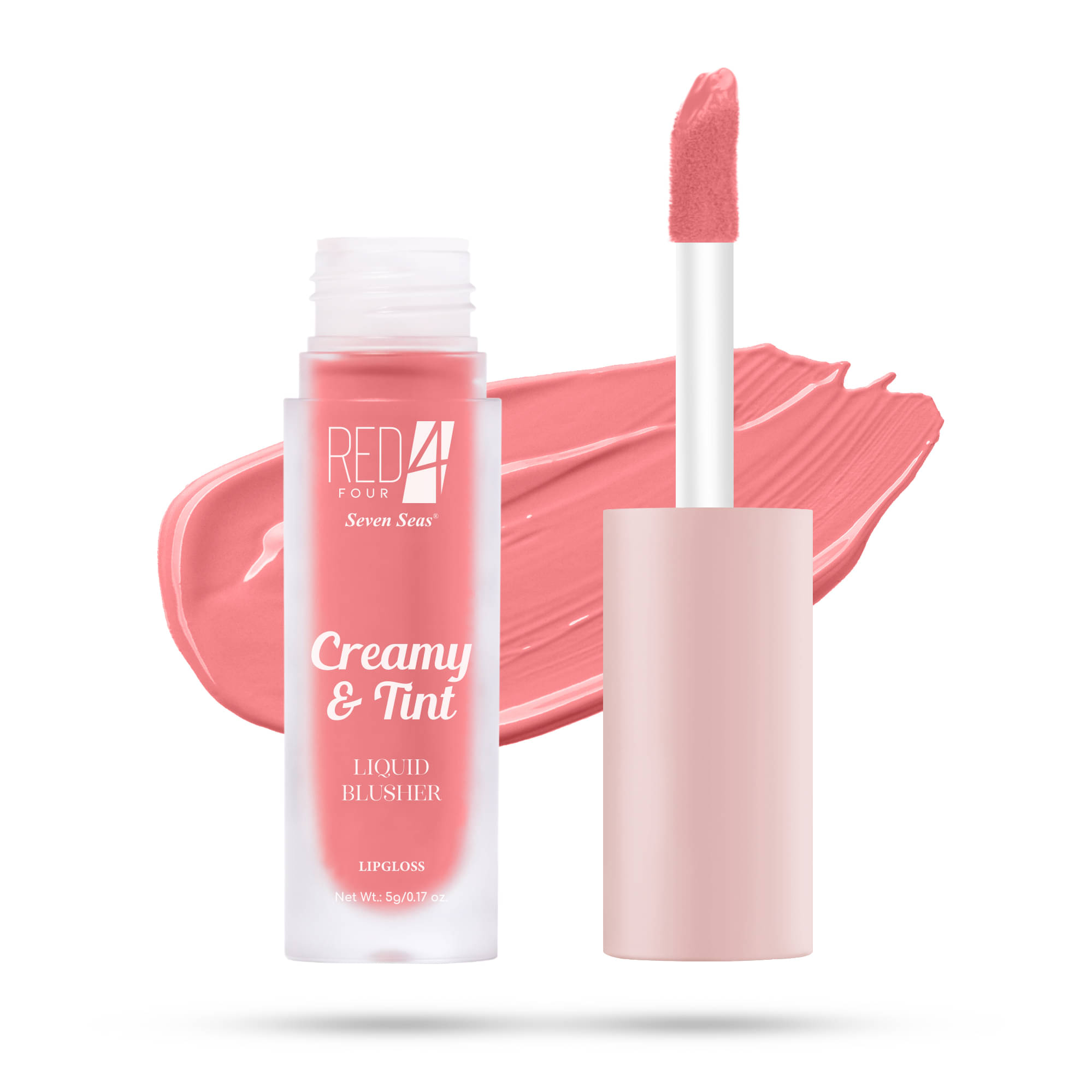     			RED 4 Cream & Tint Liquid Blush Peach 5 g
