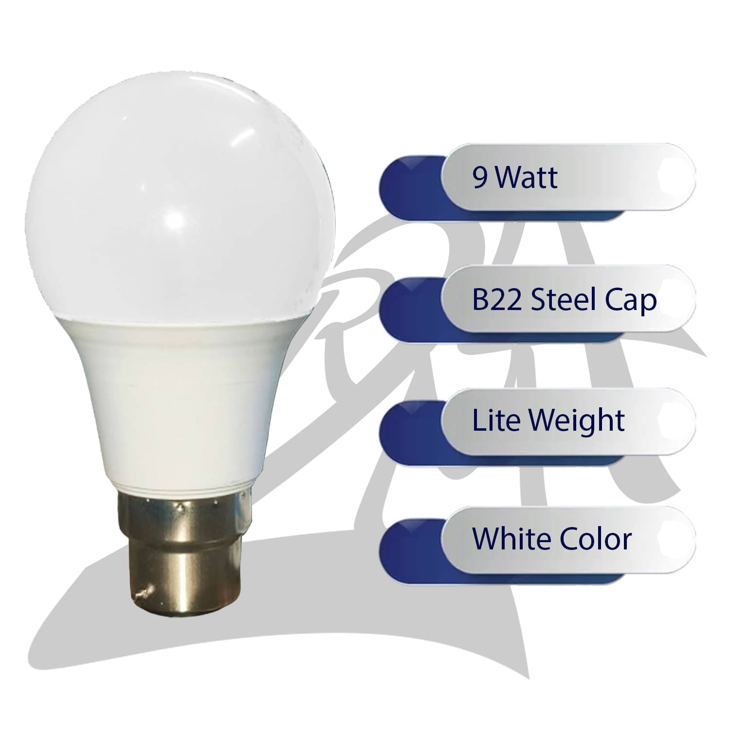     			RaMak24 9W Natural White LED Bulb ( Single Pack )