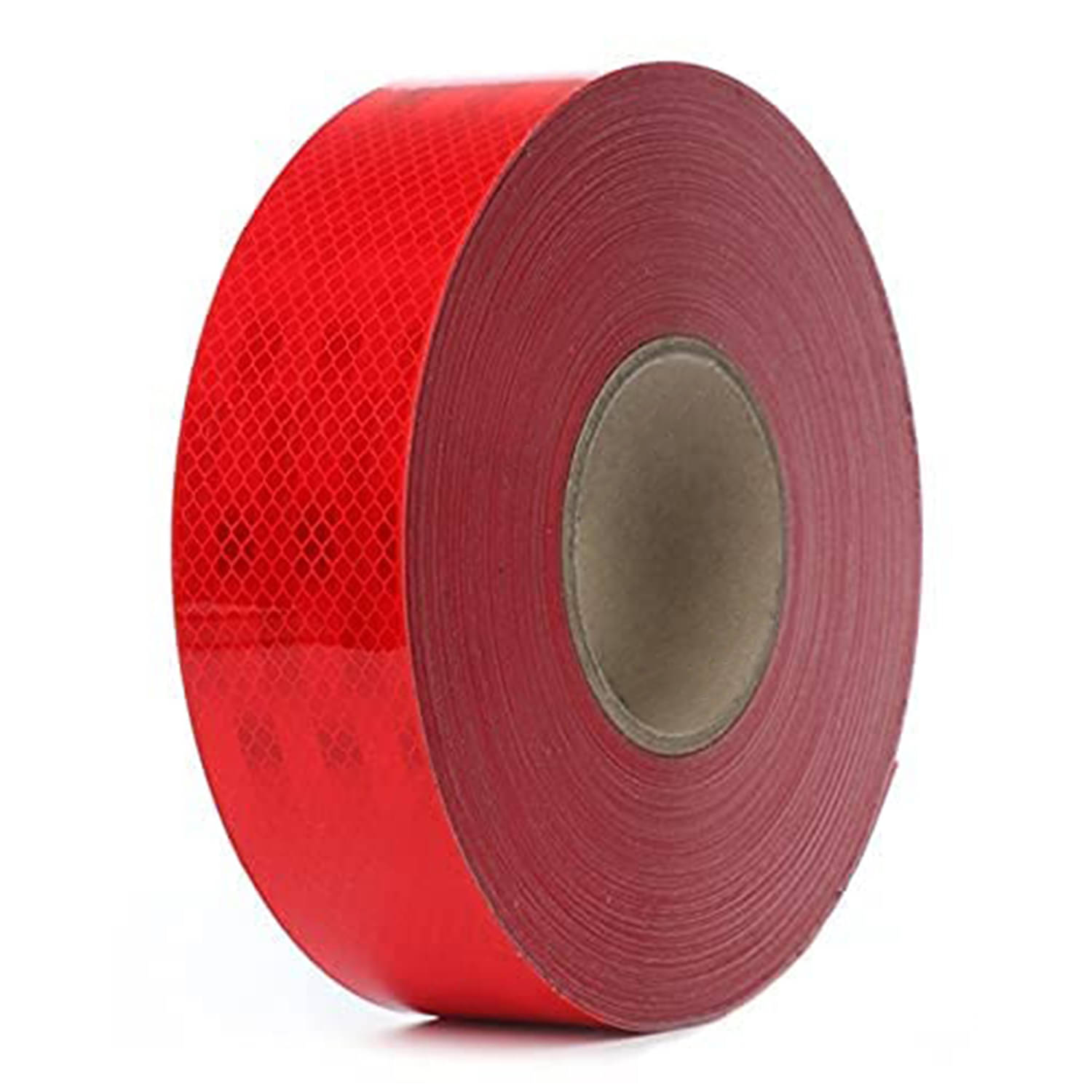     			Red Reflective Radium Waterproof Warning Tape For road safety Red Single Sided Others ( Pack of 1 )