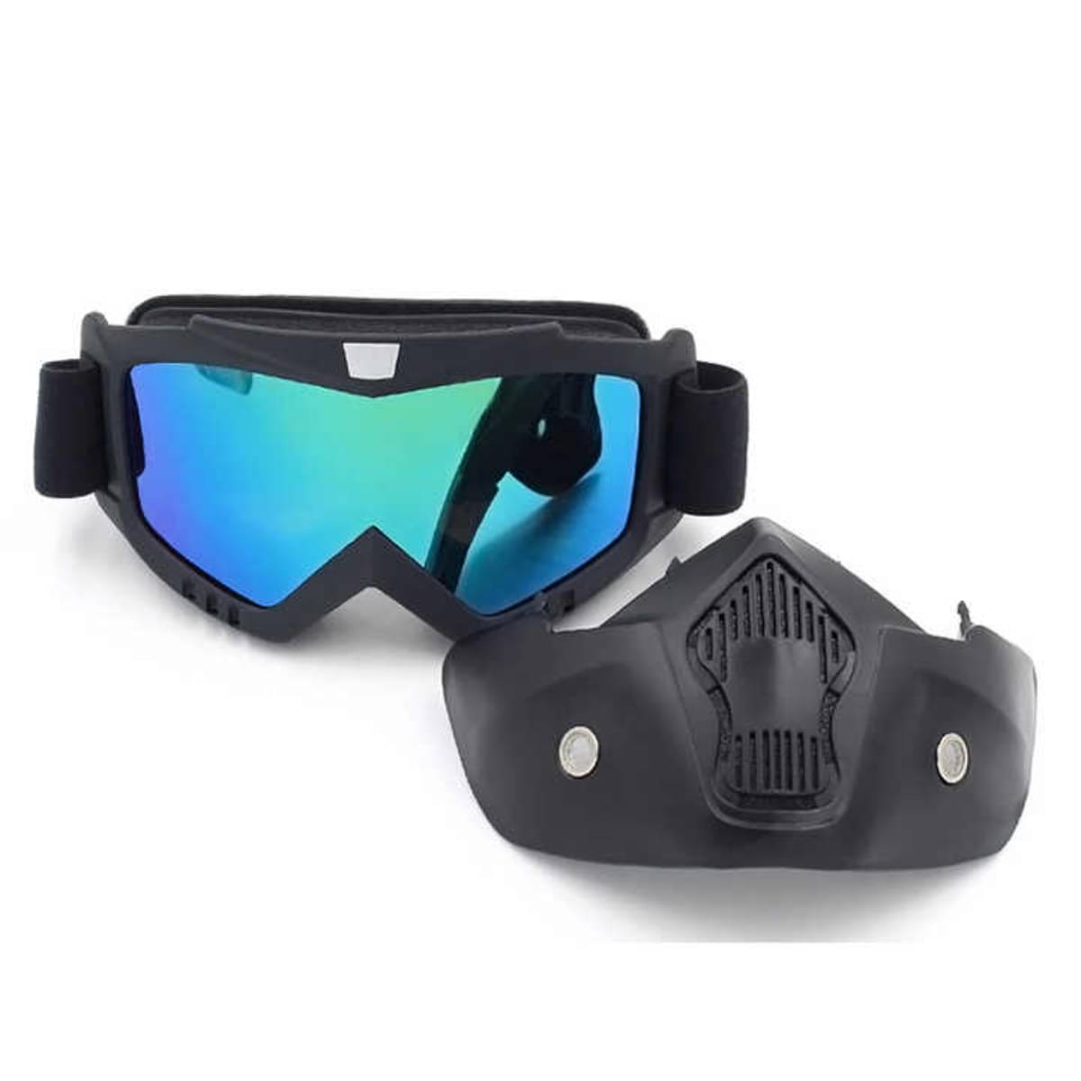 SARVASHVA TRENDS UV Protected Multicolour Riding Goggles ( Pack of 1 ) SARVASHVA TRENDS UV Protected Multicolour Riding Goggles ( Pack of 1 )