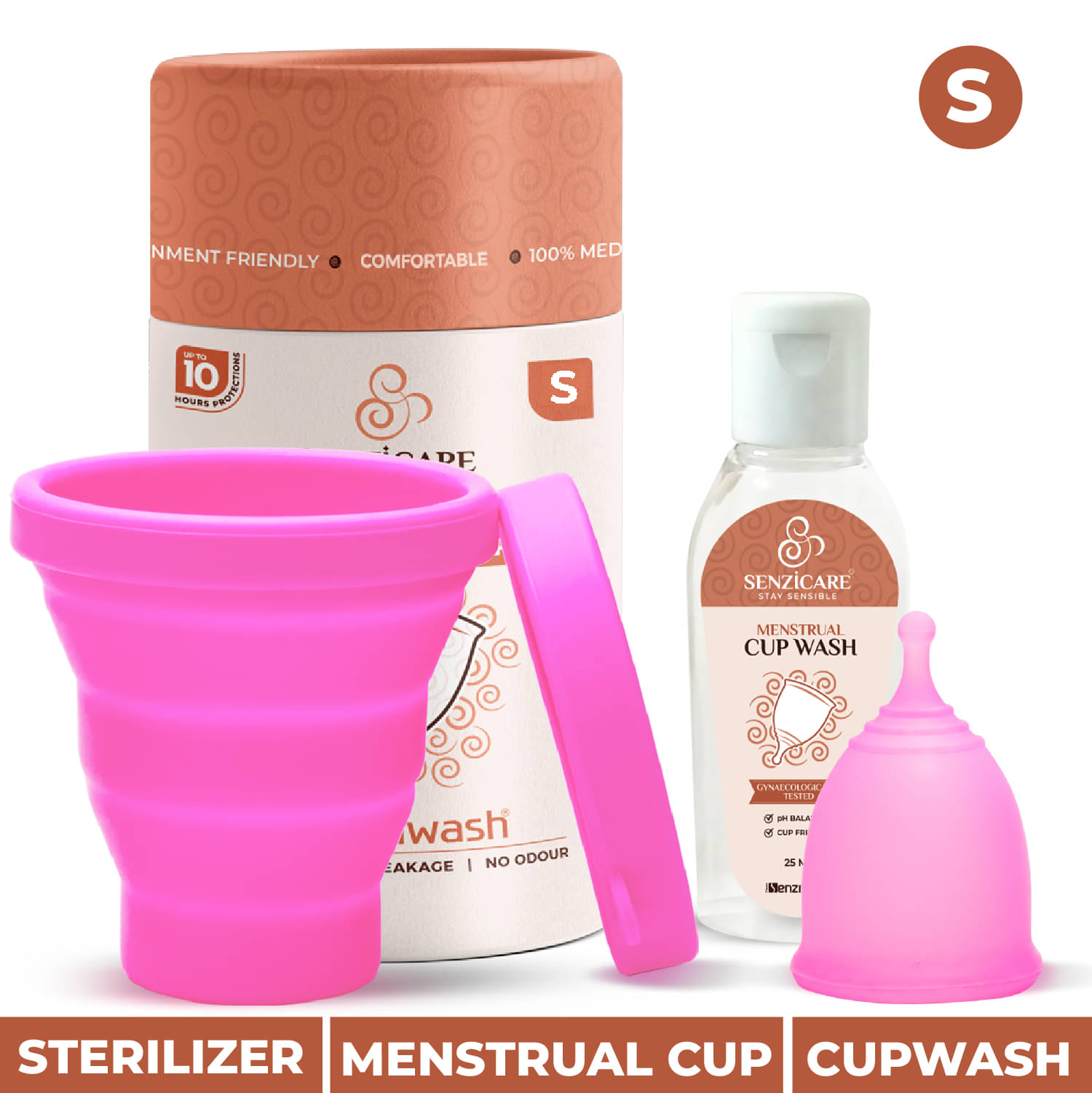 Senziwash Silicone Reusable Menstrual Cup Small ( Pack of 1 ) Senziwash Silicone Reusable Menstrual Cup Small ( Pack of 1 )