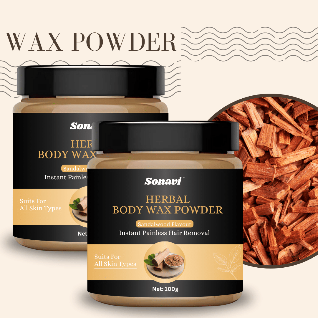 Sonavi Sonavi Pre Wax Powder 100 gm Pack of 2 Sonavi Sonavi Pre Wax Powder 100 gm Pack of 2