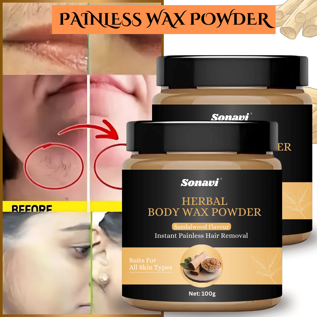 Sonavi Sonavi Pre Wax Powder 100 gm Pack of 2 Sonavi Sonavi Pre Wax Powder 100 gm Pack of 2