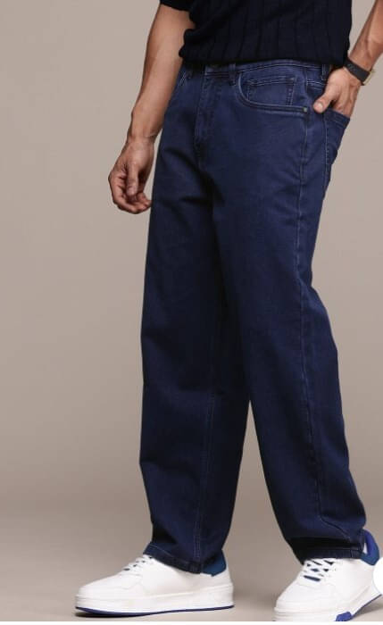 Star4well Relaxed Clean Look Men's Jeans - Dark Blue ( Pack of 1 ) Star4well Relaxed Clean Look Men's Jeans - Dark Blue ( Pack of 1 )