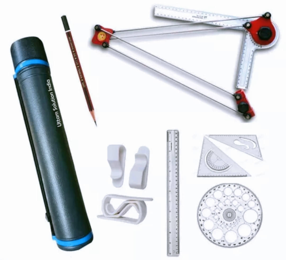 TipTop Uttam K-8 Drafting Kit (Pack of 8) TipTop Uttam K-8 Drafting Kit (Pack of 8)