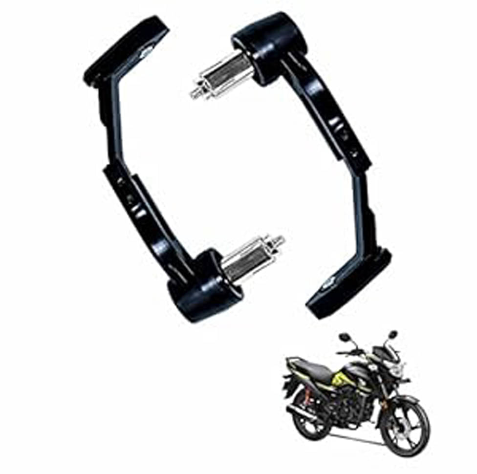 Universal Adjustable Handlebar Brake Folding Clutch Lever Guard Protectors Compatible with All Bikes (Black) Universal Adjustable Handlebar Brake Folding Clutch Lever Guard Protectors Compatible with All Bikes (Black)