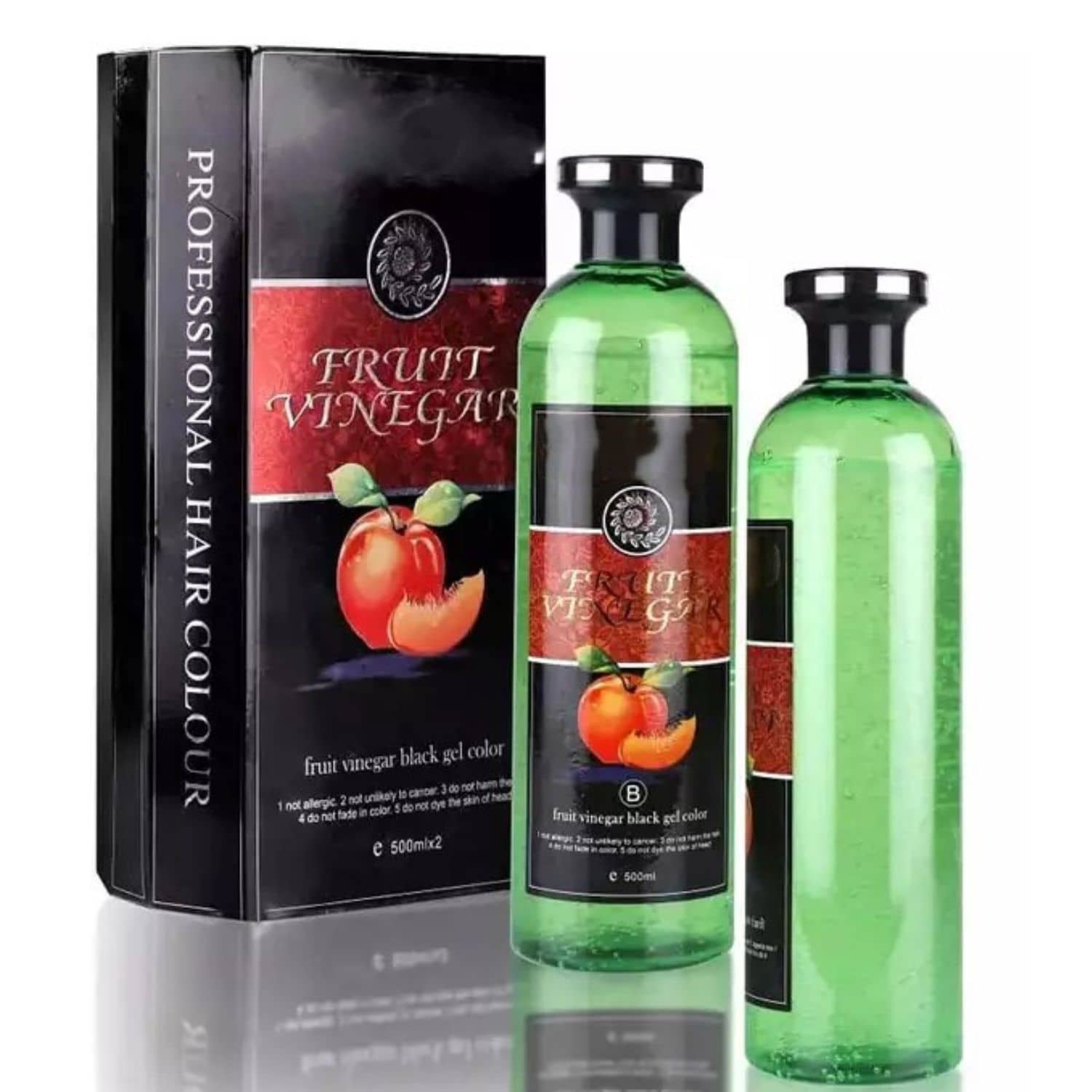 WRIXTY Ammonia Free Temporary Hair Color 500 mL Black